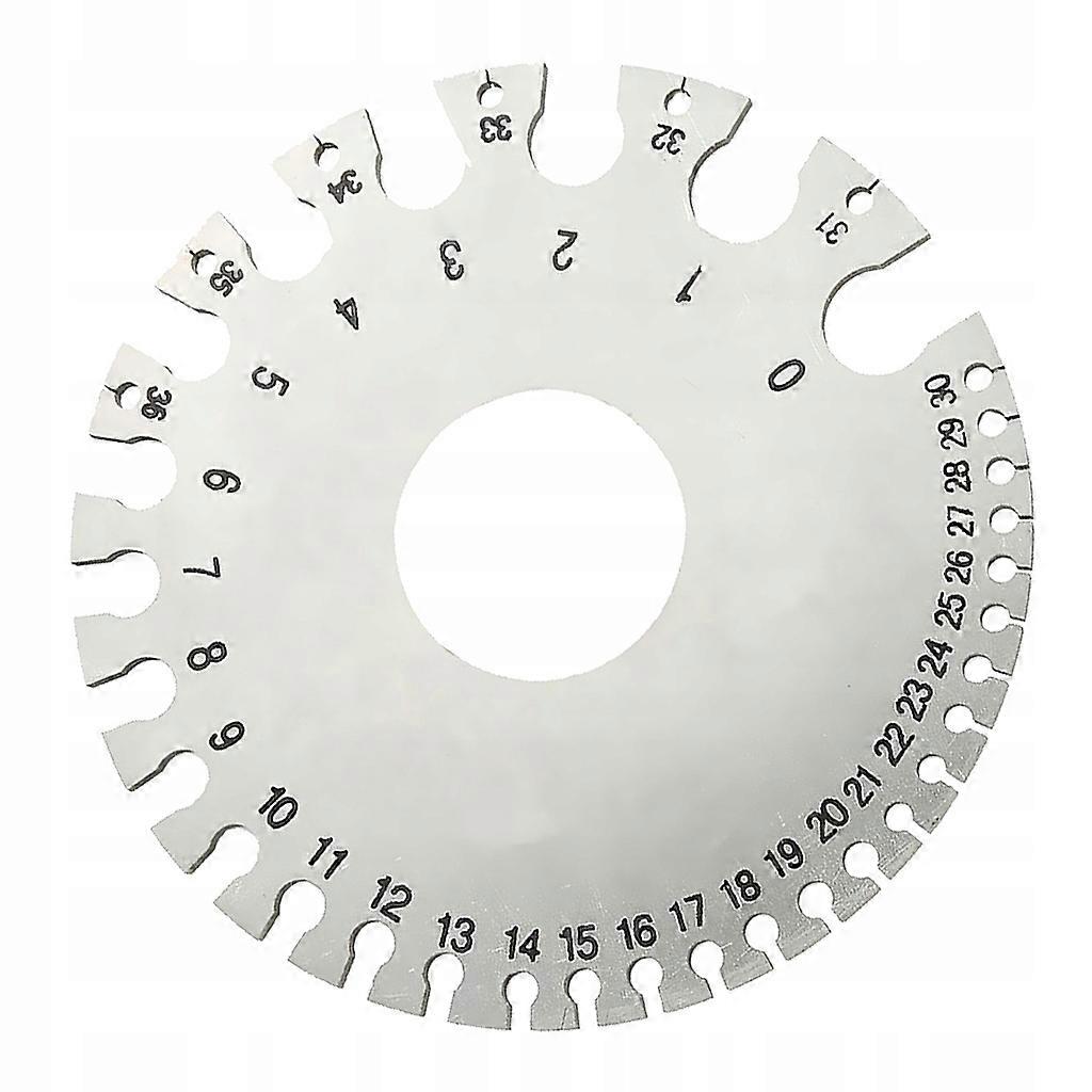 8.4cm Wire Gauge Measure Ruler Diameter Tool
