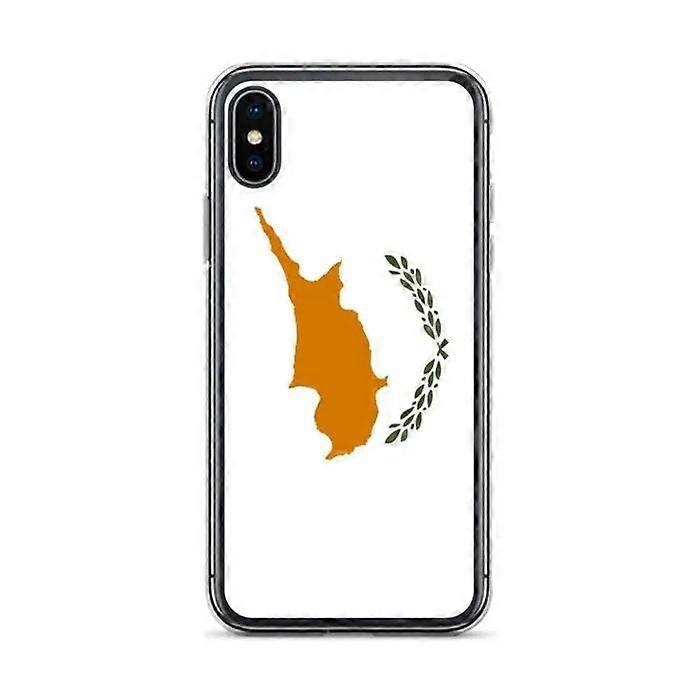 iPhone Case - iPhone XS Max - Cyprus Flag - Flexible - Multicolor - Vertical
