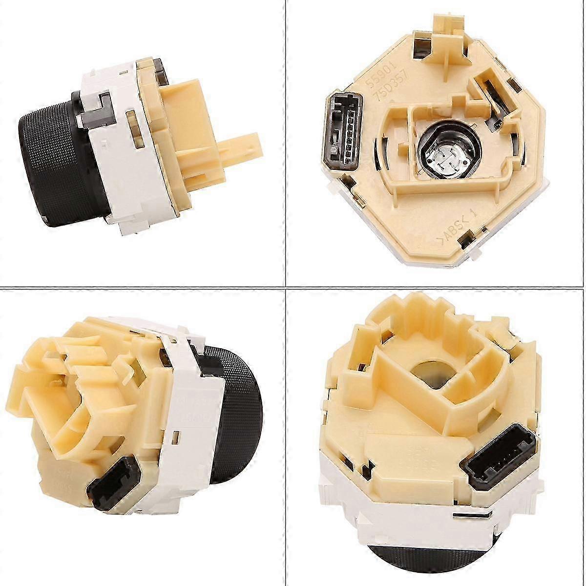 3Pcs AC Heating Control Switch Knob Set for 2007-2013 Vehicles, Air Direction & Wind Speed Adjustment