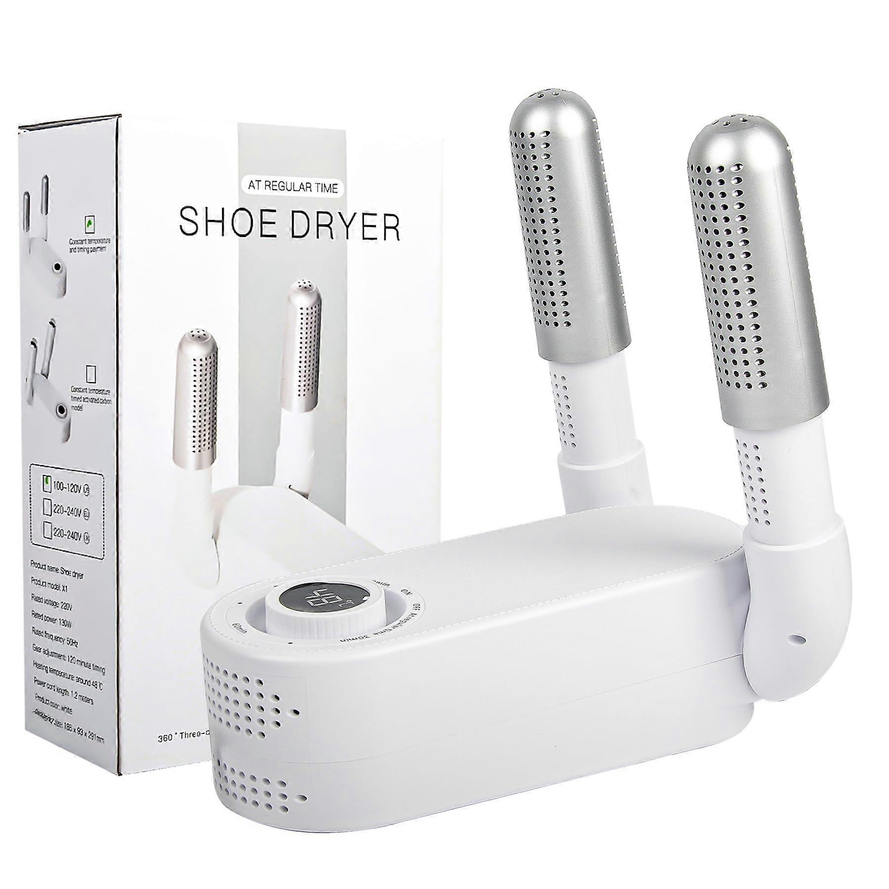 Shoe Dryer For Sneakers Gloves And Boots With 360 Degree Heat Blower, Intelligent Four-Timer Drying, Folding And Hanging