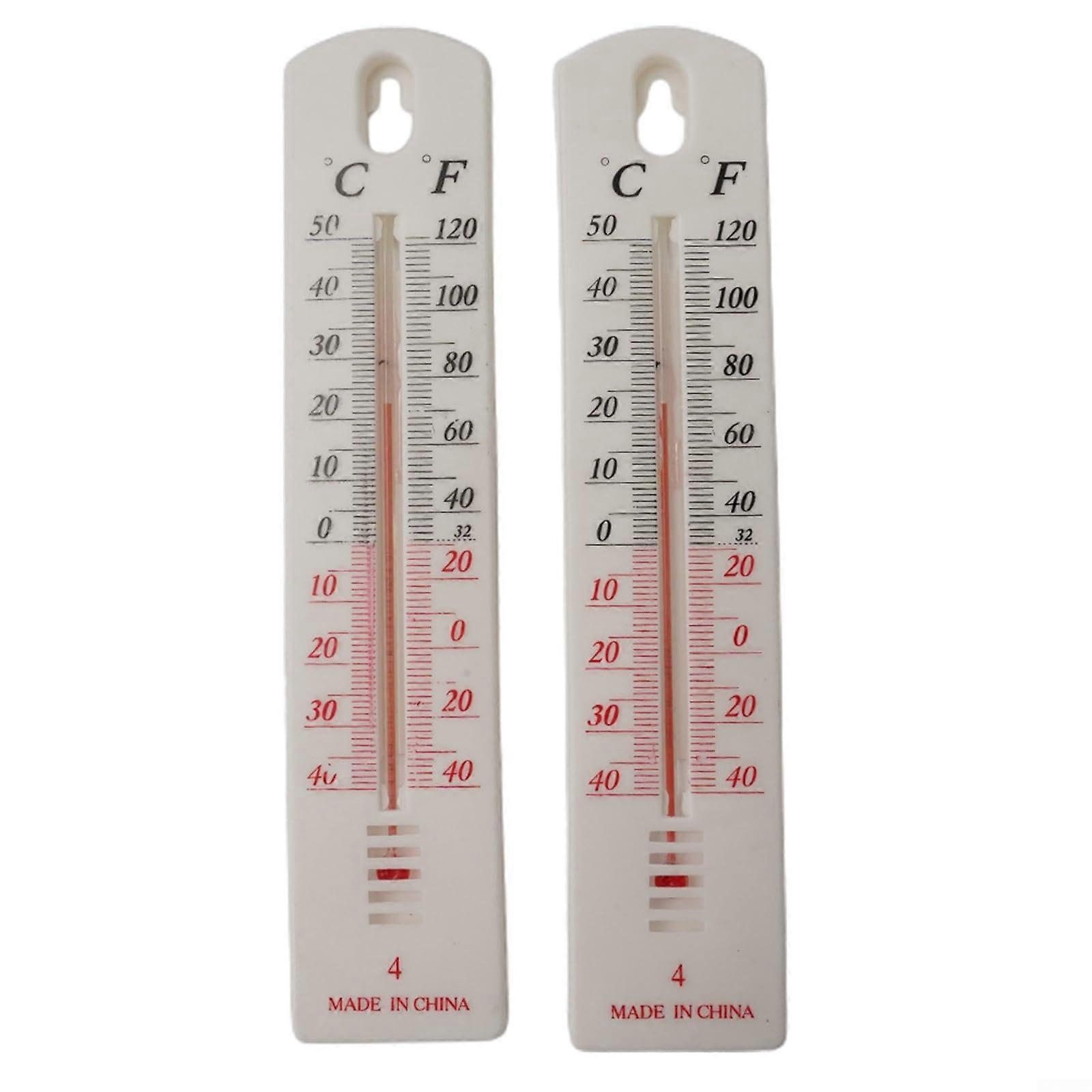 Accurate Room Thermometer for Home and Office, Stylish Design, Indoor Use, Pack of 2