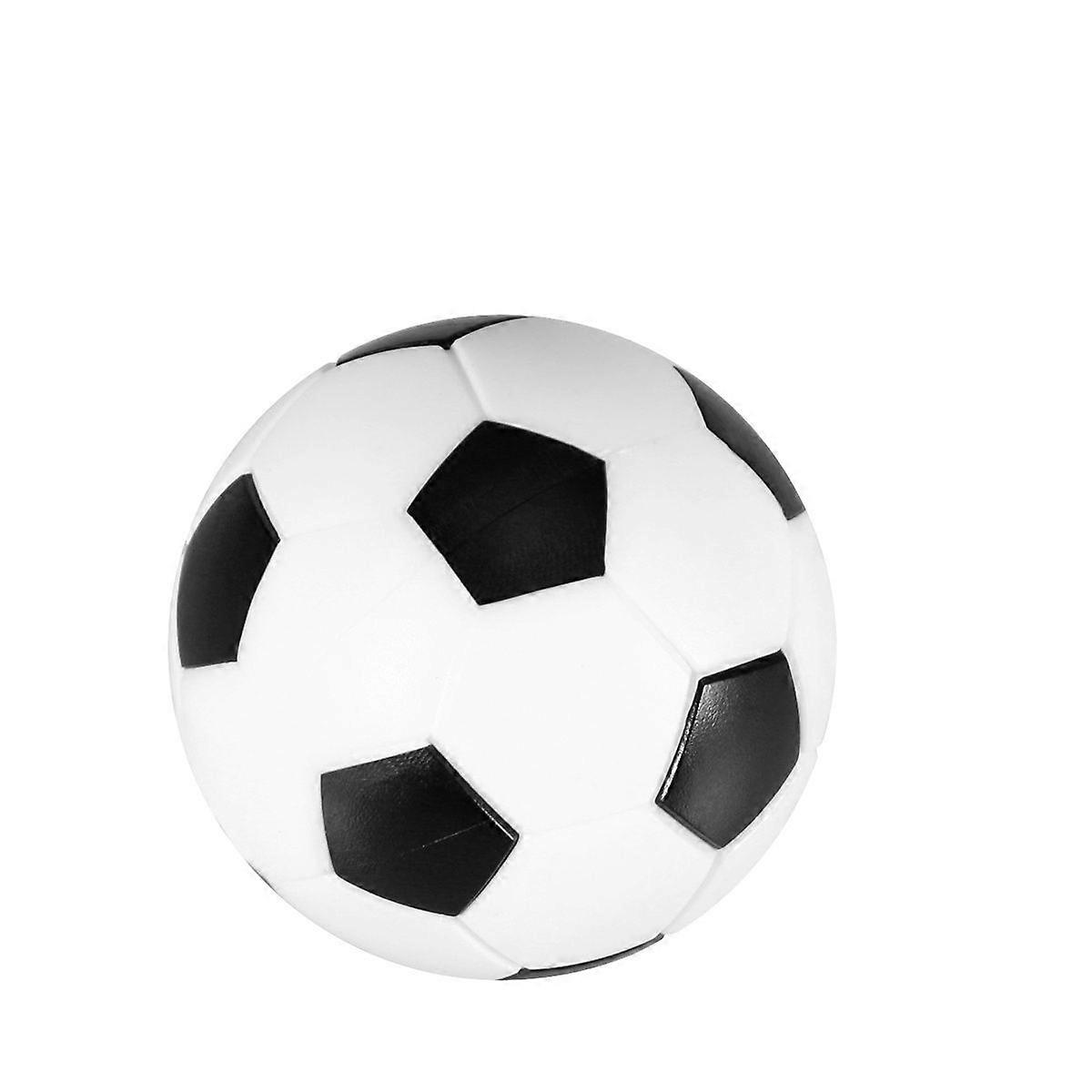 12pcs 36MM Foosball Table Replacement Black and White Tabletop Soccer Balls Game Table Size