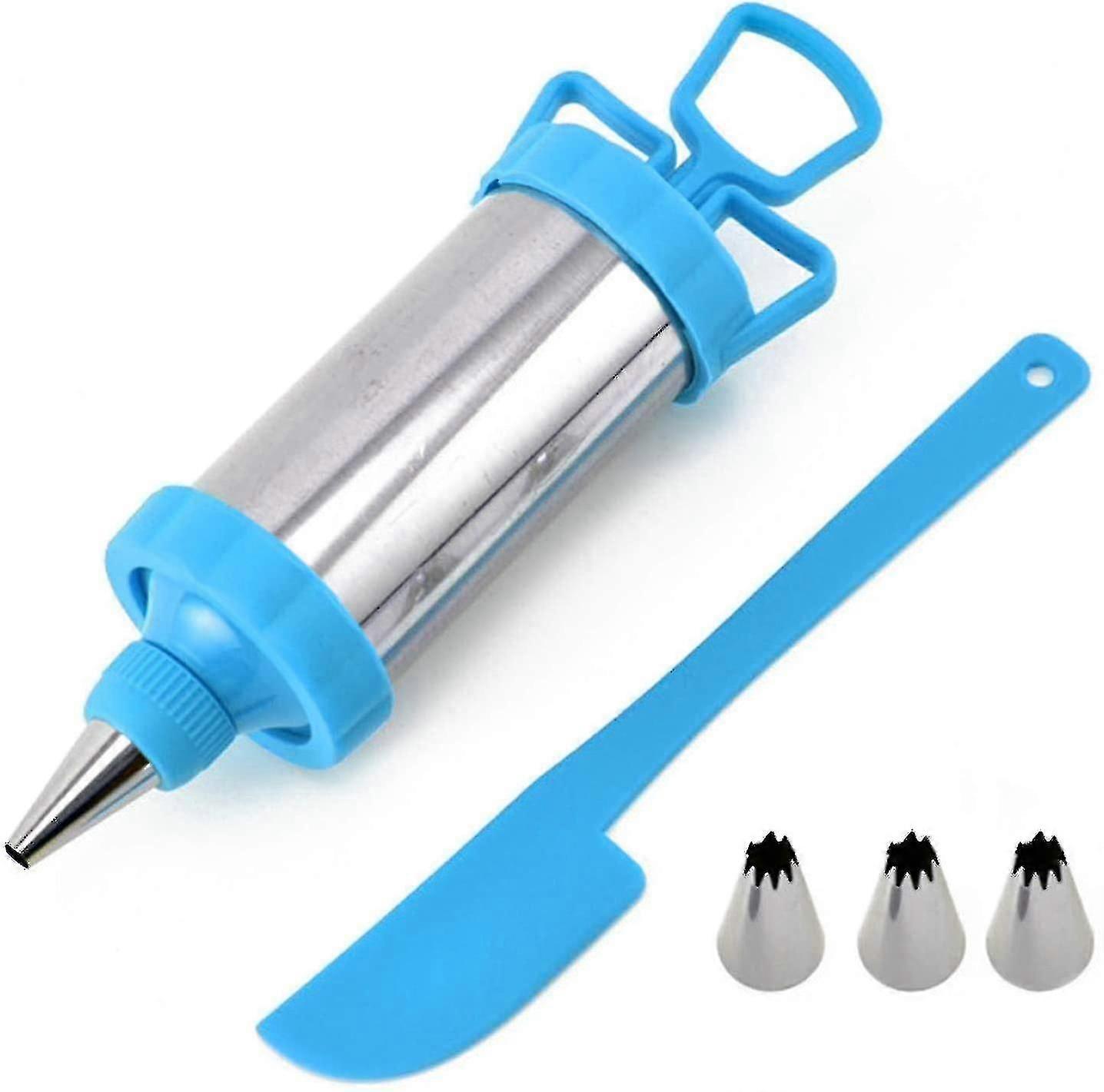 Dessert Decorator And Cake Decorating Tool Kit, Reusable Cake Icing Tool Baking Supplies