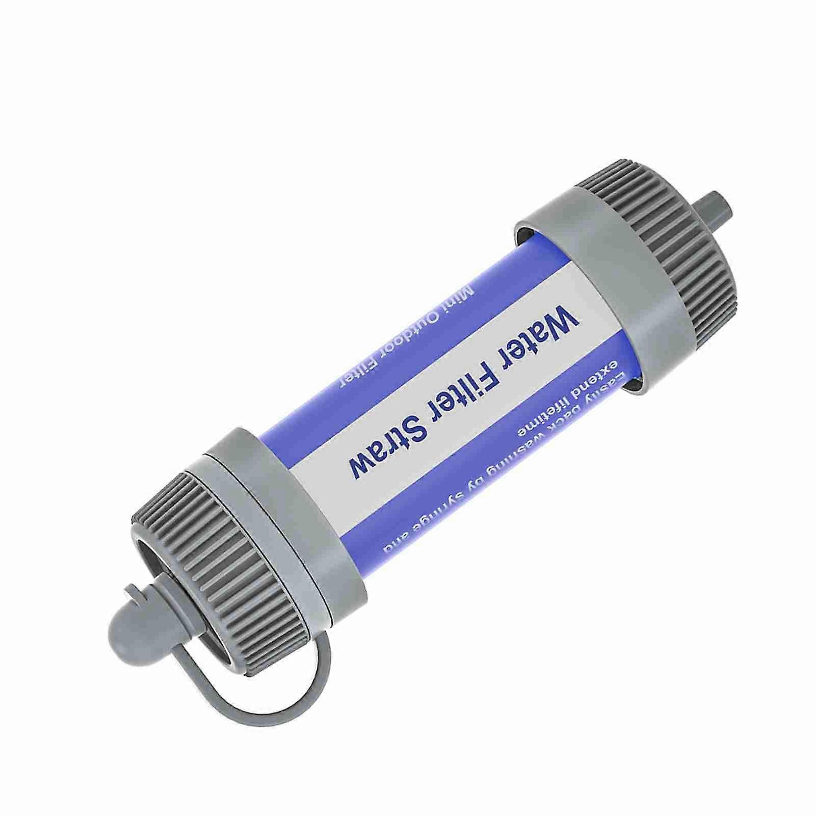 滤水器吸管户外便携式净水器救生装备，用于露营远足背包旅行应急准备