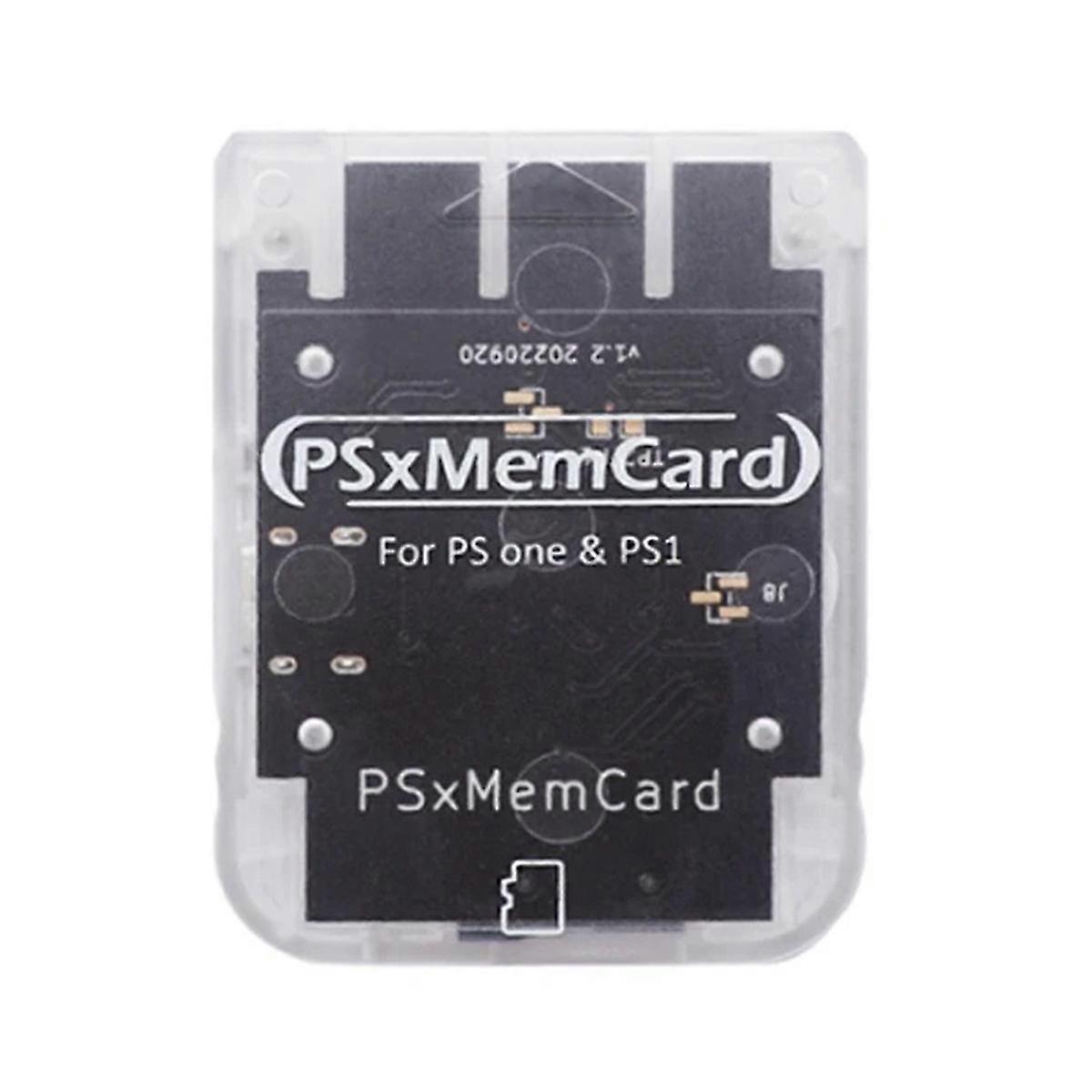 Psxmemcard PS1 Memory Card Save Game Data Support MicroSD Card for SONY Playstation 1 PS One Console