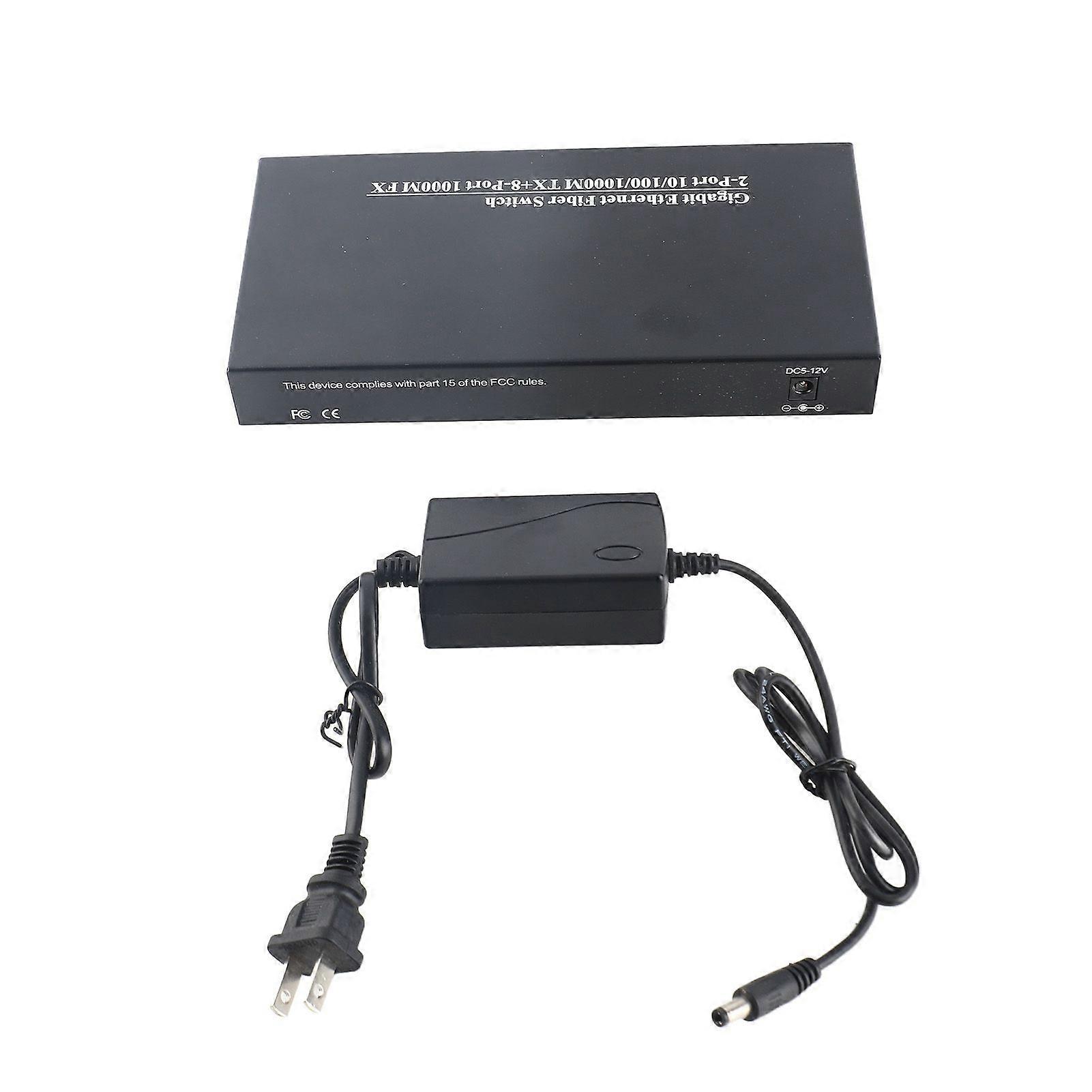 Högkvalitativ Gigabit fiberoptisk transceiver 8 optisk 2 elektrisk SFP