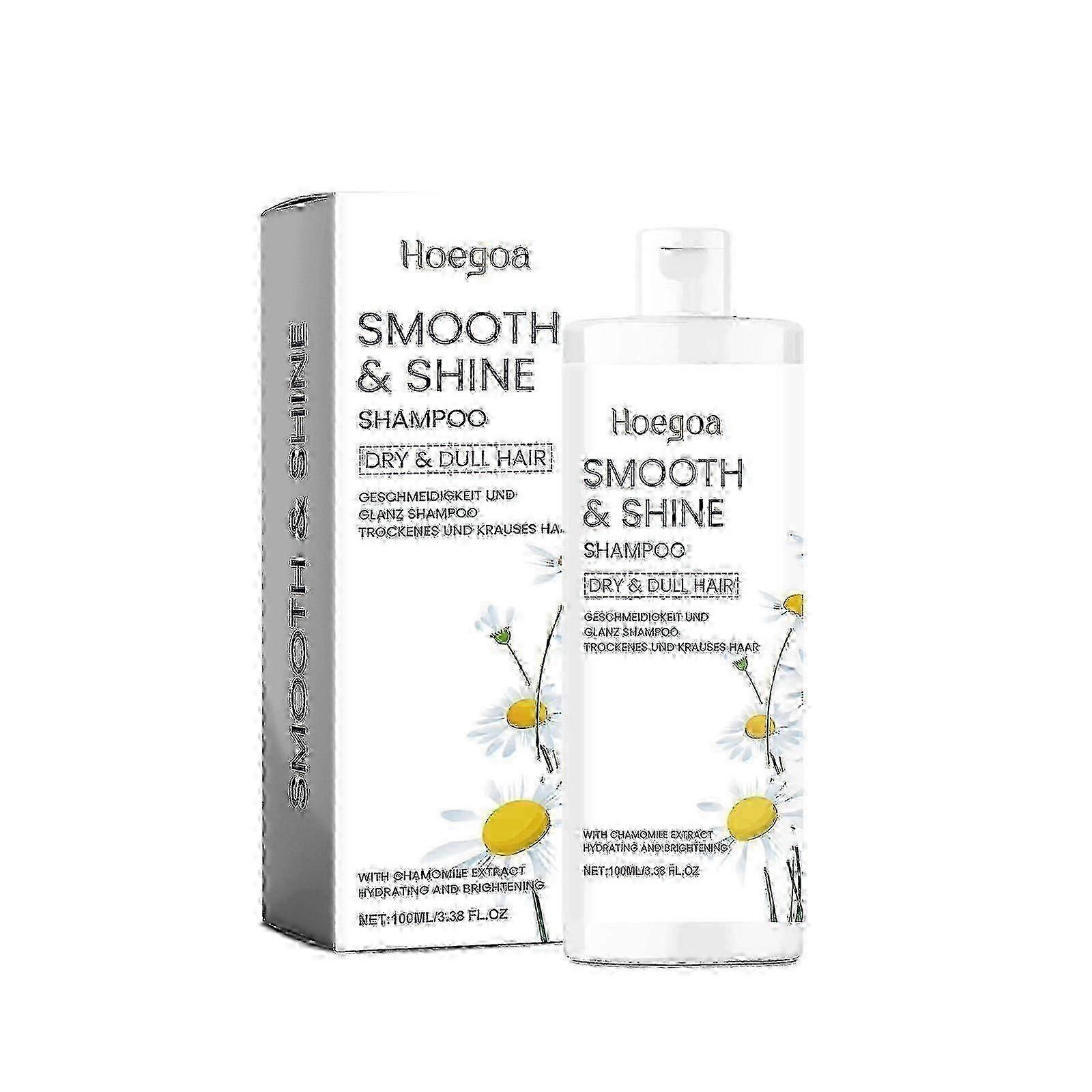 Le shampooing capillaire à la camomille nourrit, hydrate, restaure et hydrate les cheveux, renforce et donne du volume aux mèches