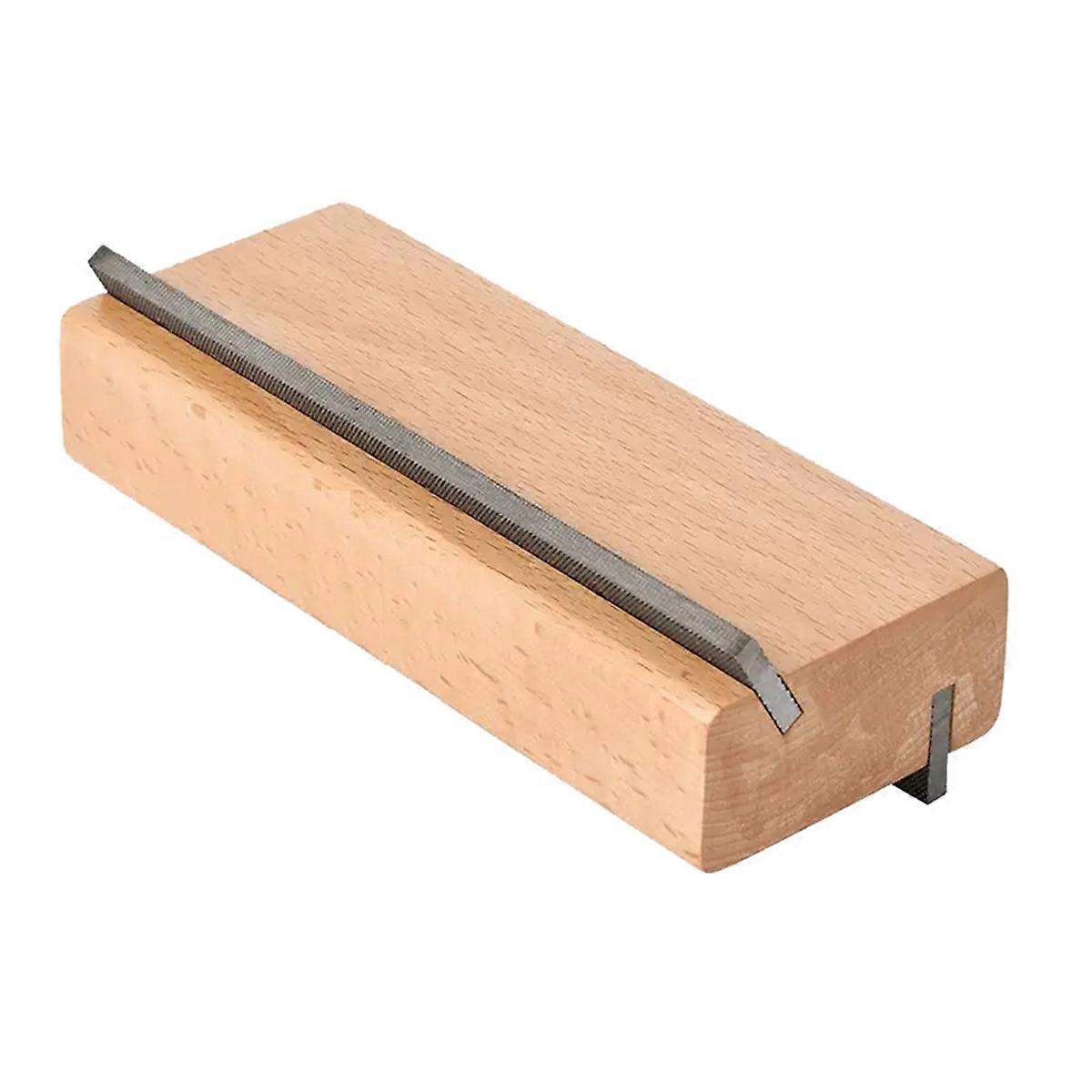 Guitar Fret End Dressing File 35/90 Degree Luthier File Tool Guitar Bass Fret End Dressing for Rounding