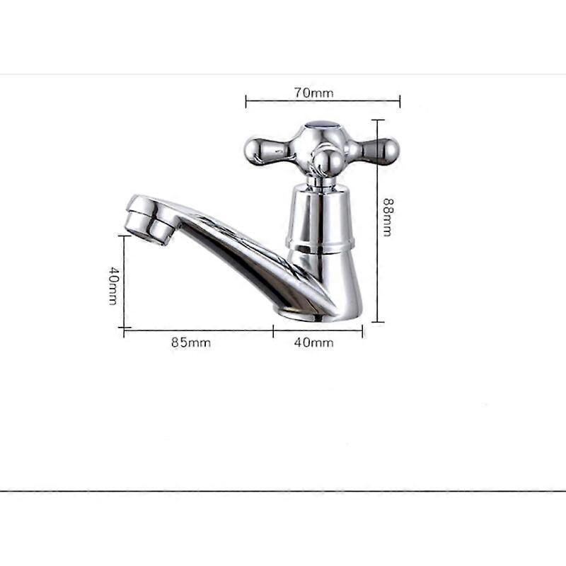 Single cold water faucet for home bathroom toilet sink kitchen basin with filter