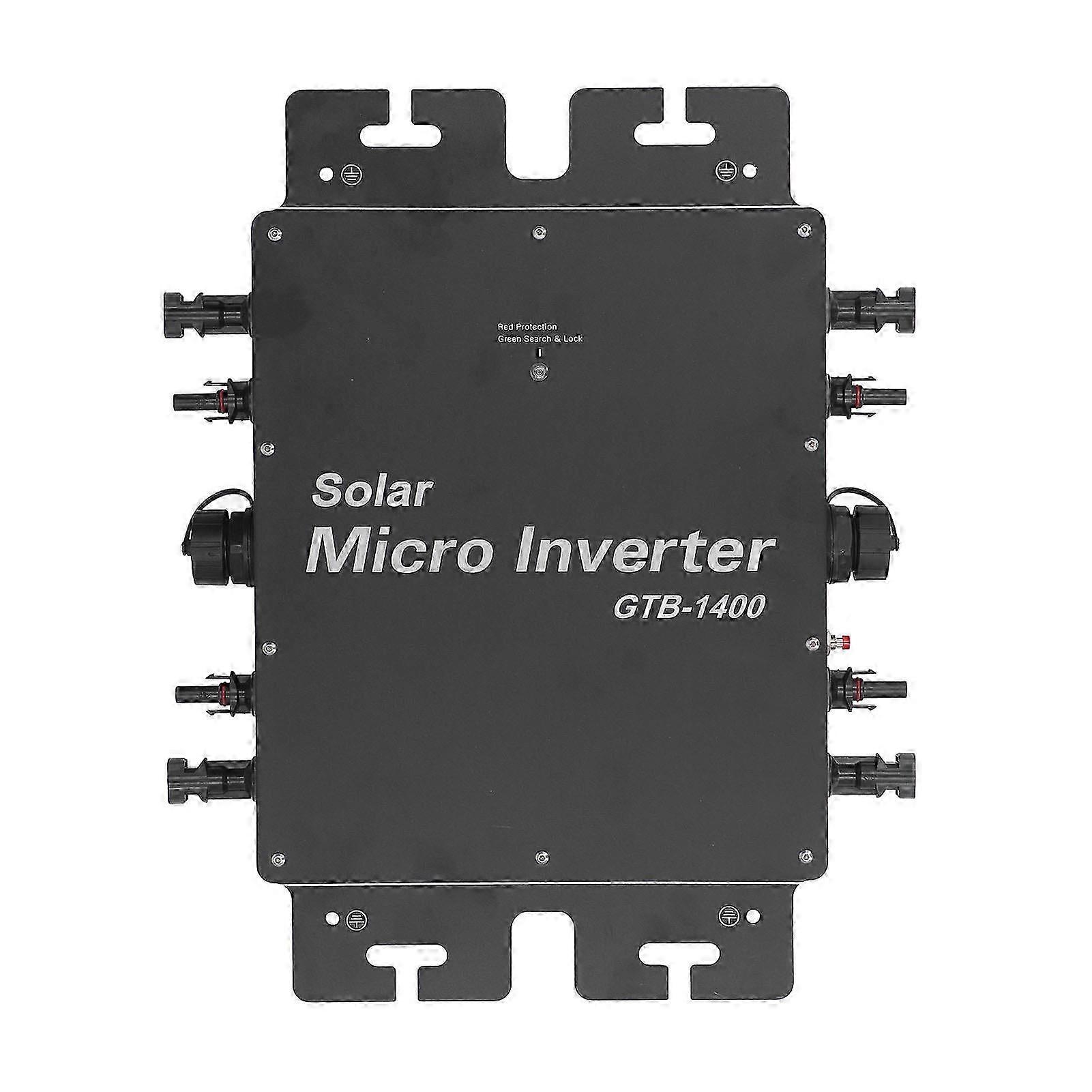Grid Tie Inverter Mppt Solar Micro Automatic Identification Inverter With Application Control   1400w