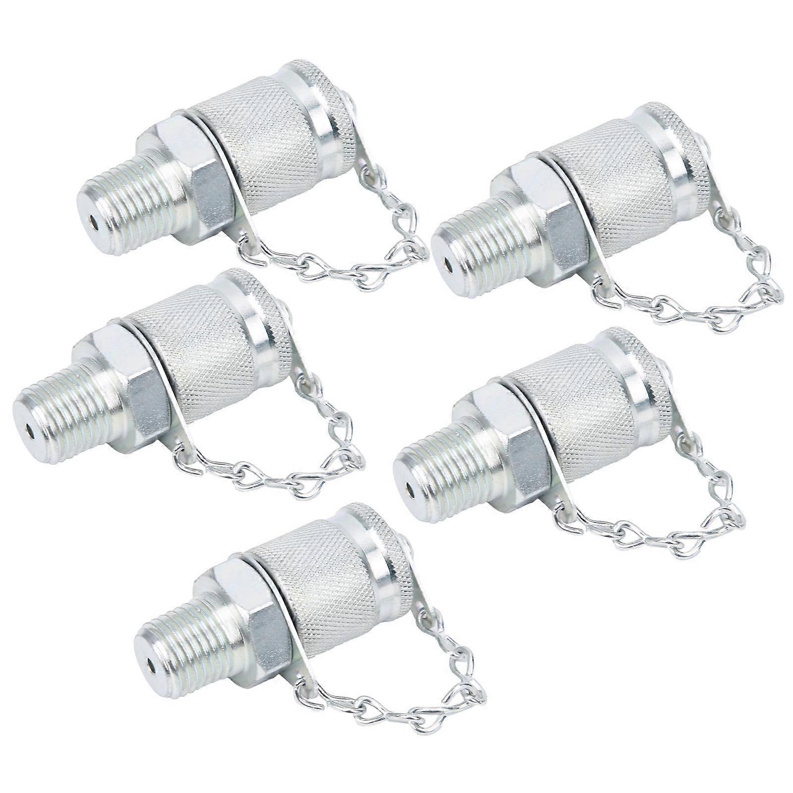 Pressure Measuring Small Size PT/PPT Temperature Thread Test Coupling Connectors 0.1in