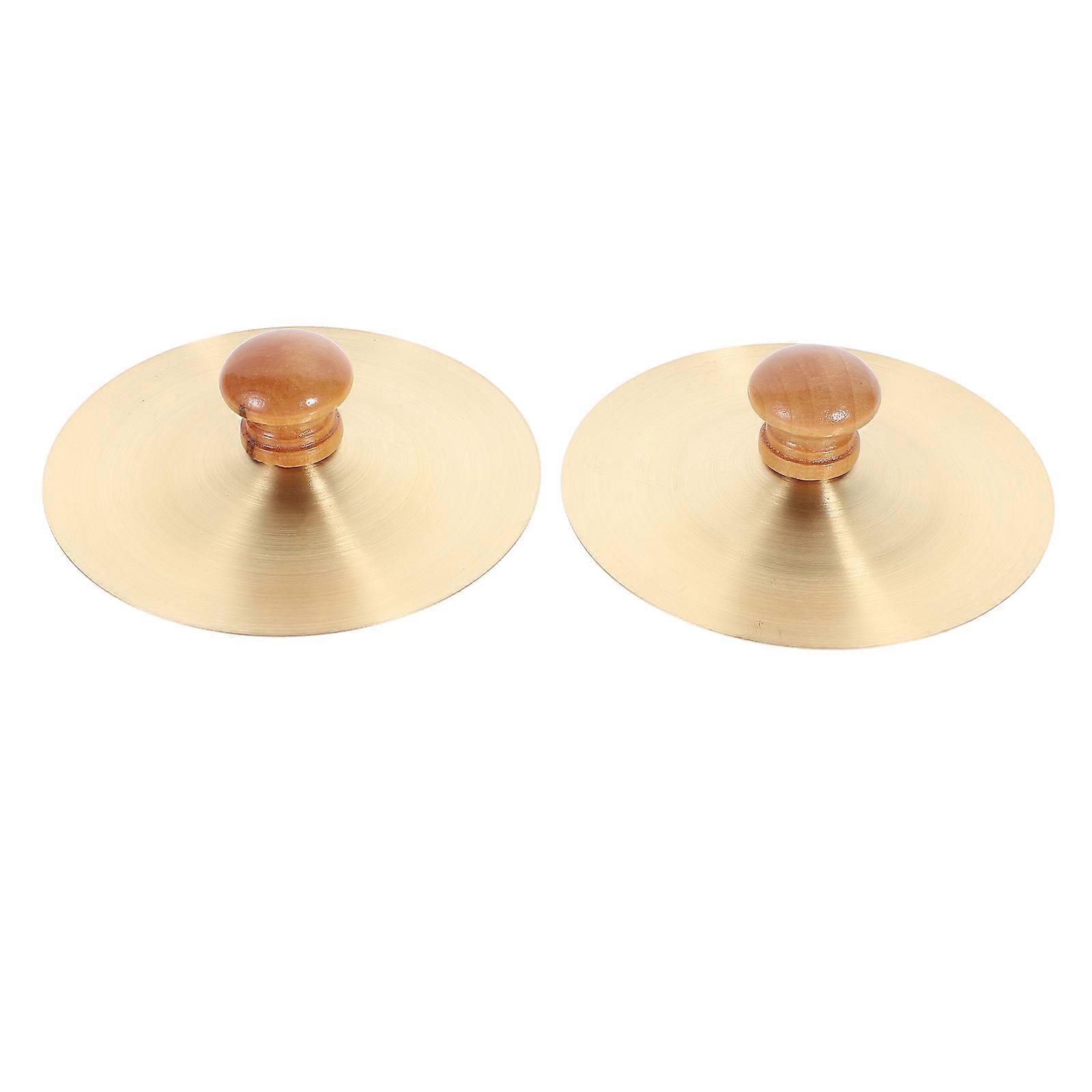 Compact Finger Cymbals, Sturdy Design Ideal for Young Music Enthusiasts, Easy Operation