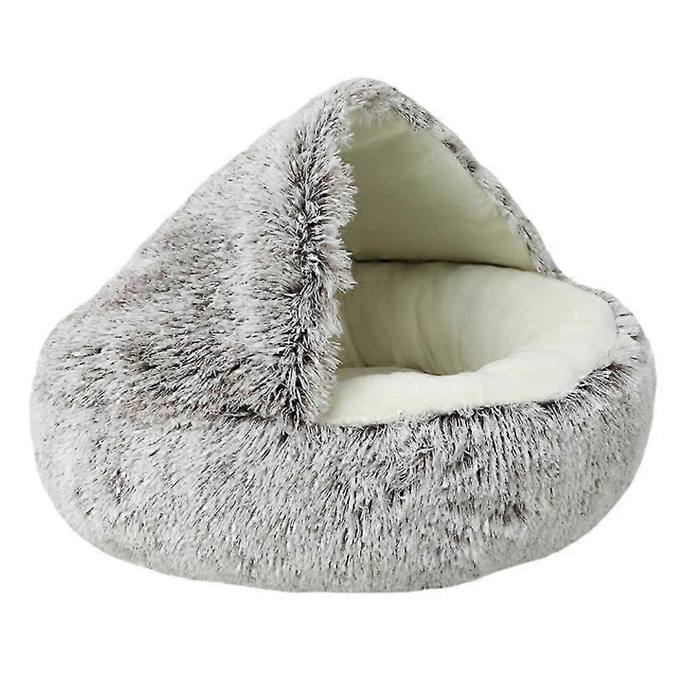 Fluffy Dog and Cat Bed, Soft Com