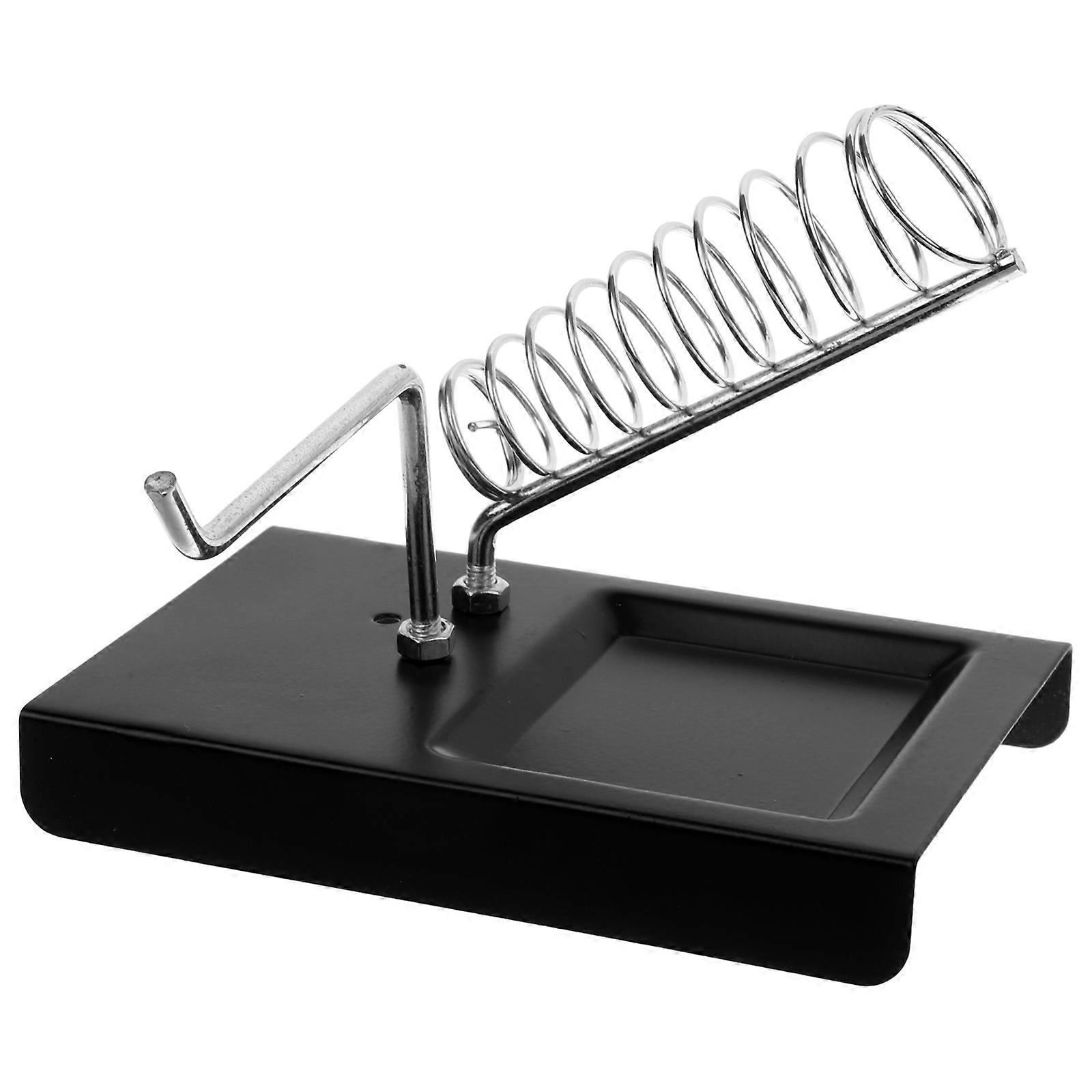 Multi Function Soldering Iron Holder with Stable Base for Durable Iron Support at Your Workspace