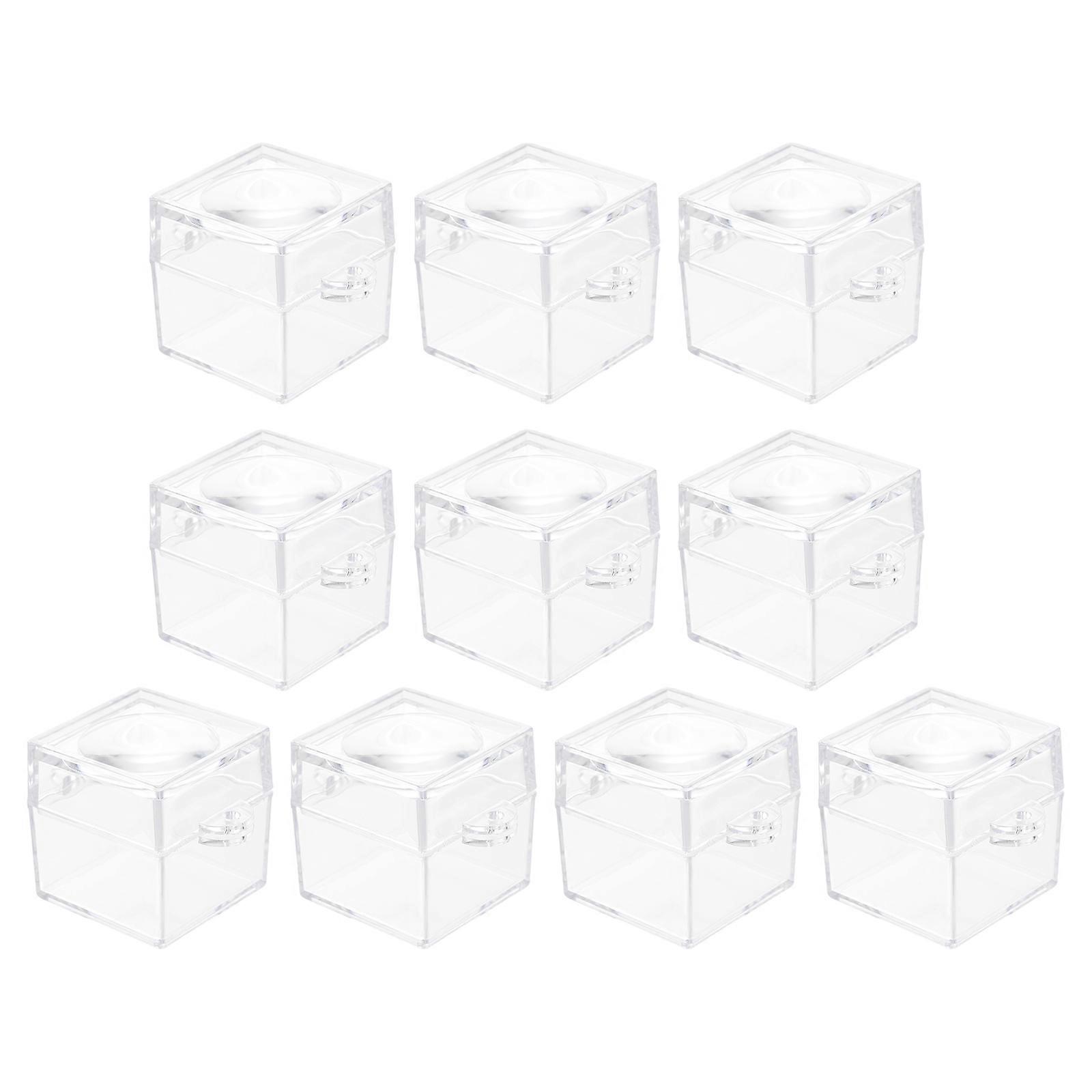10pcs Portable Magnifying Jars for Insect Observation – Lightweight Transparent Viewer Boxes for Nature Exploration and Learning