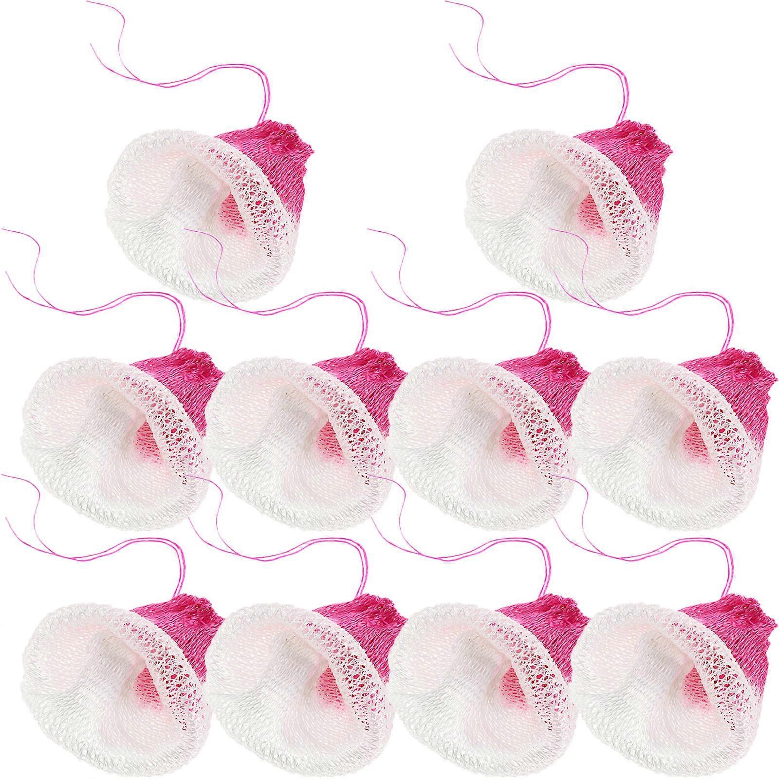 Camping Gas Lantern Mantles Kerosene Lamp Mantles U-Shaped Design High-Temperature Resistance 10Pcs