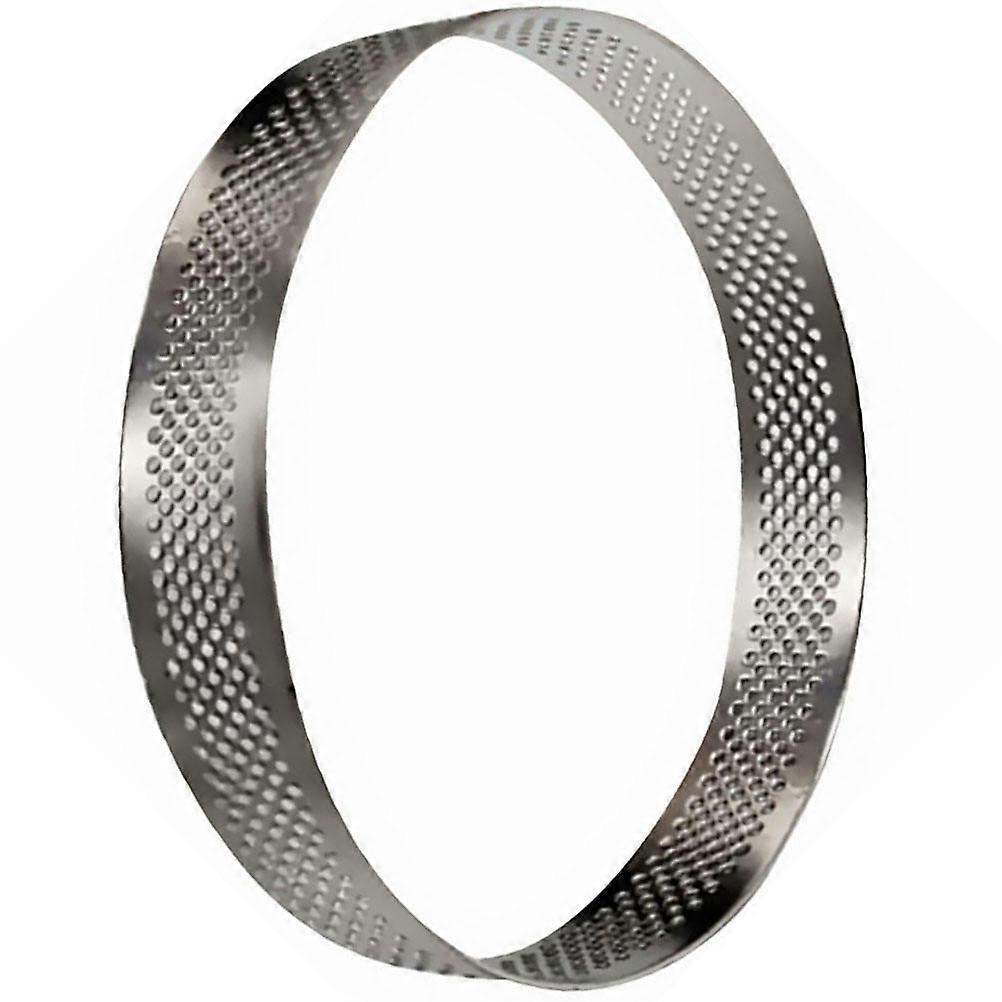 Inel circular Rotund Matriță de patiserie Oțel inoxidabil Gătit zilnic 10x10cm Antiaderent 1Pack