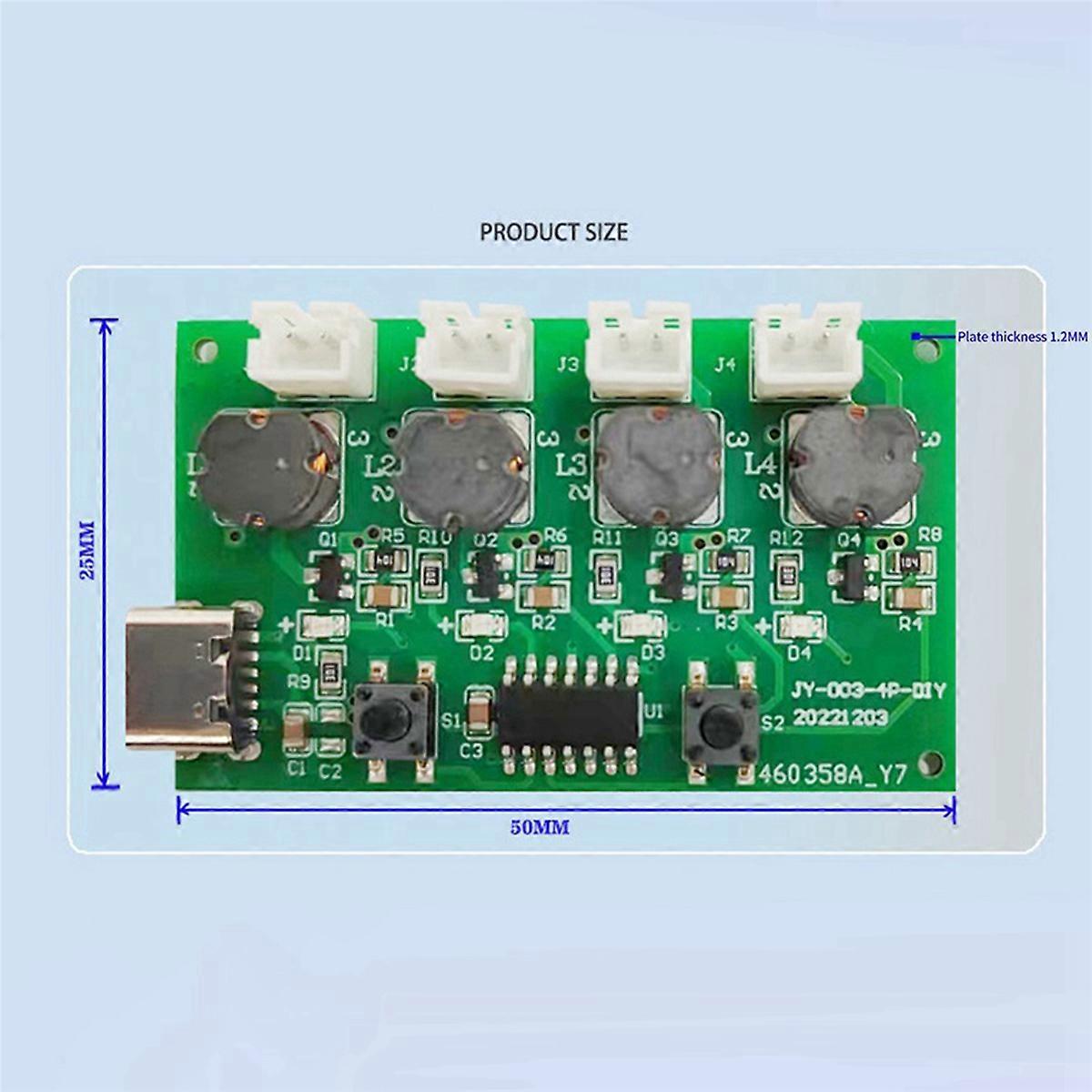 Four- Humidifier Module Control Board Atomizer Driver Board, C