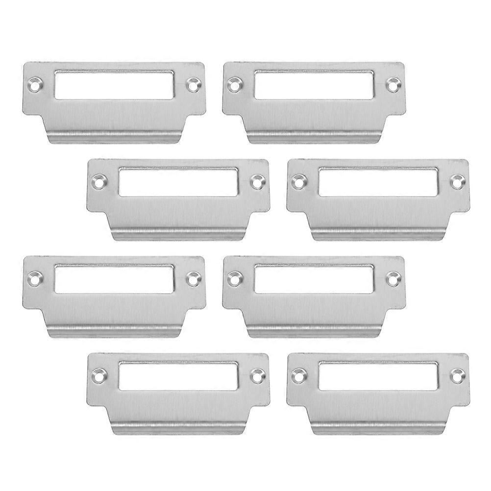 8pcs Door Strike Plates for Enhanced Security, Durable Door Jamb Reinforcement with Easy Installation for Interior Doors