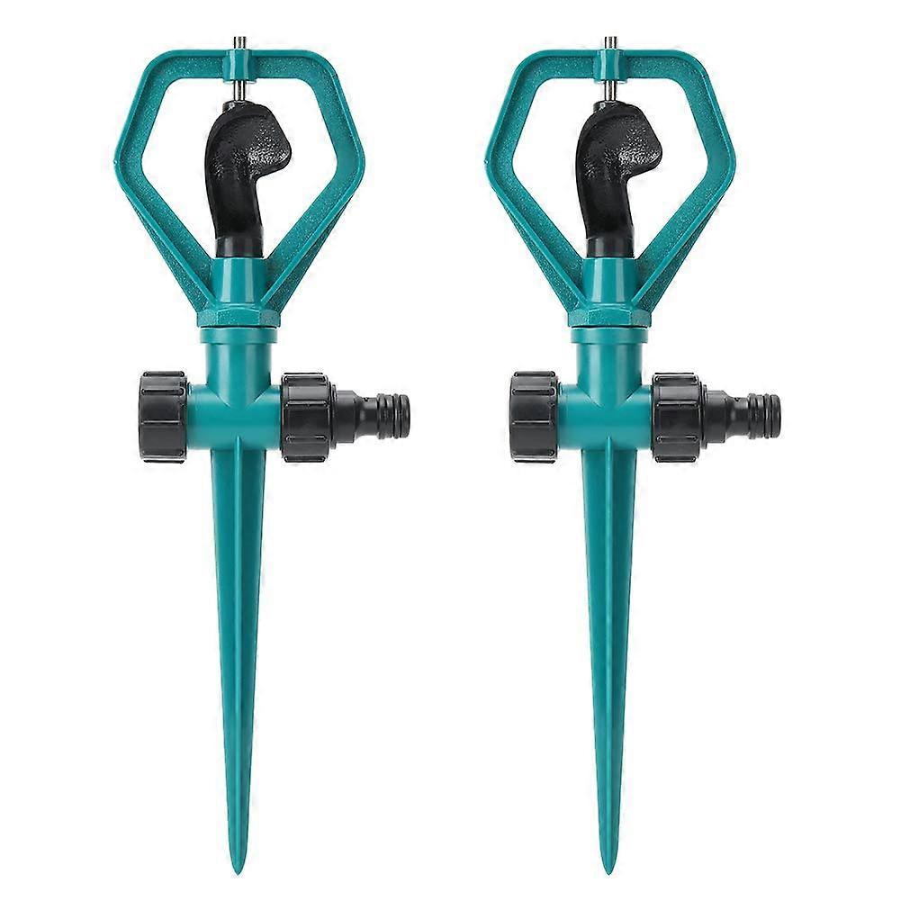 360 Degree Automatic Rotating Lawn Sprinkler, Irrigation Device for Garden and Lawn with Wide Range of Application, Plastic Material