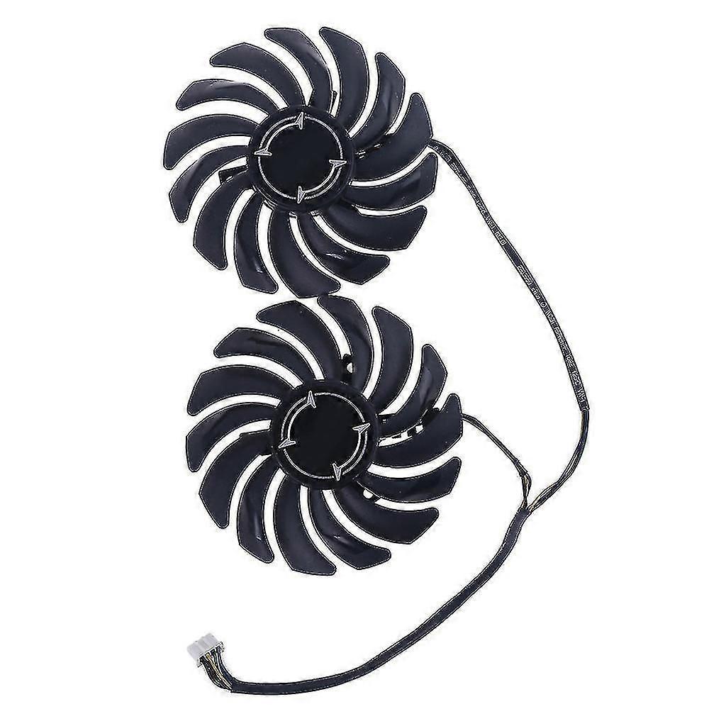 1ペア87mm PLD09210B12HH 4ピングラフィックビデオカード冷却ファンMSI RX 470 480 570 580装甲用、グラフィックカード冷却ファン、87mm、4ピン、互換性のあるWi