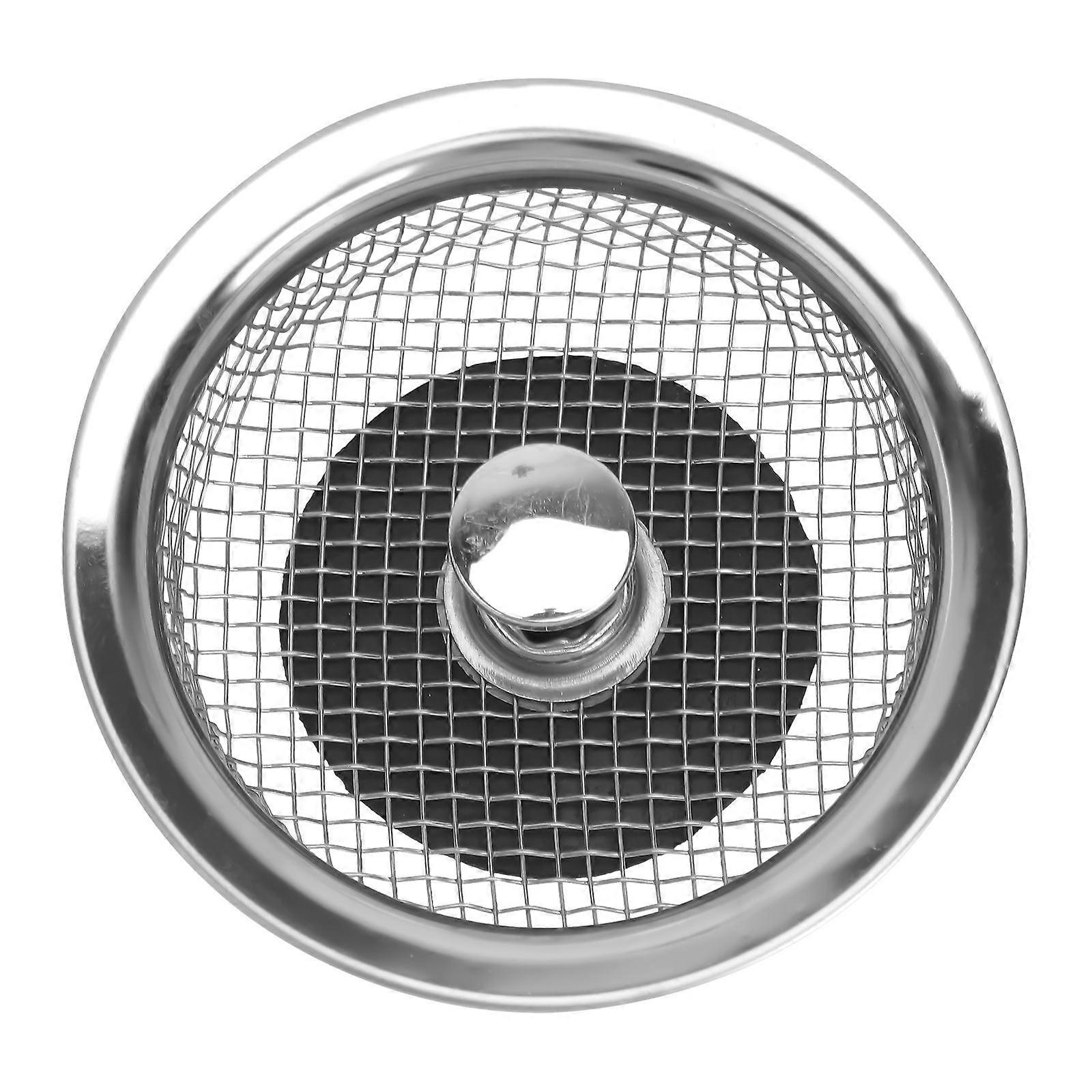 Stainless Steel Grate Cover Floor Drain Cover Prevent Garbage and Debris Blocking Drainage Homeowners 8x8cm 2Pcs