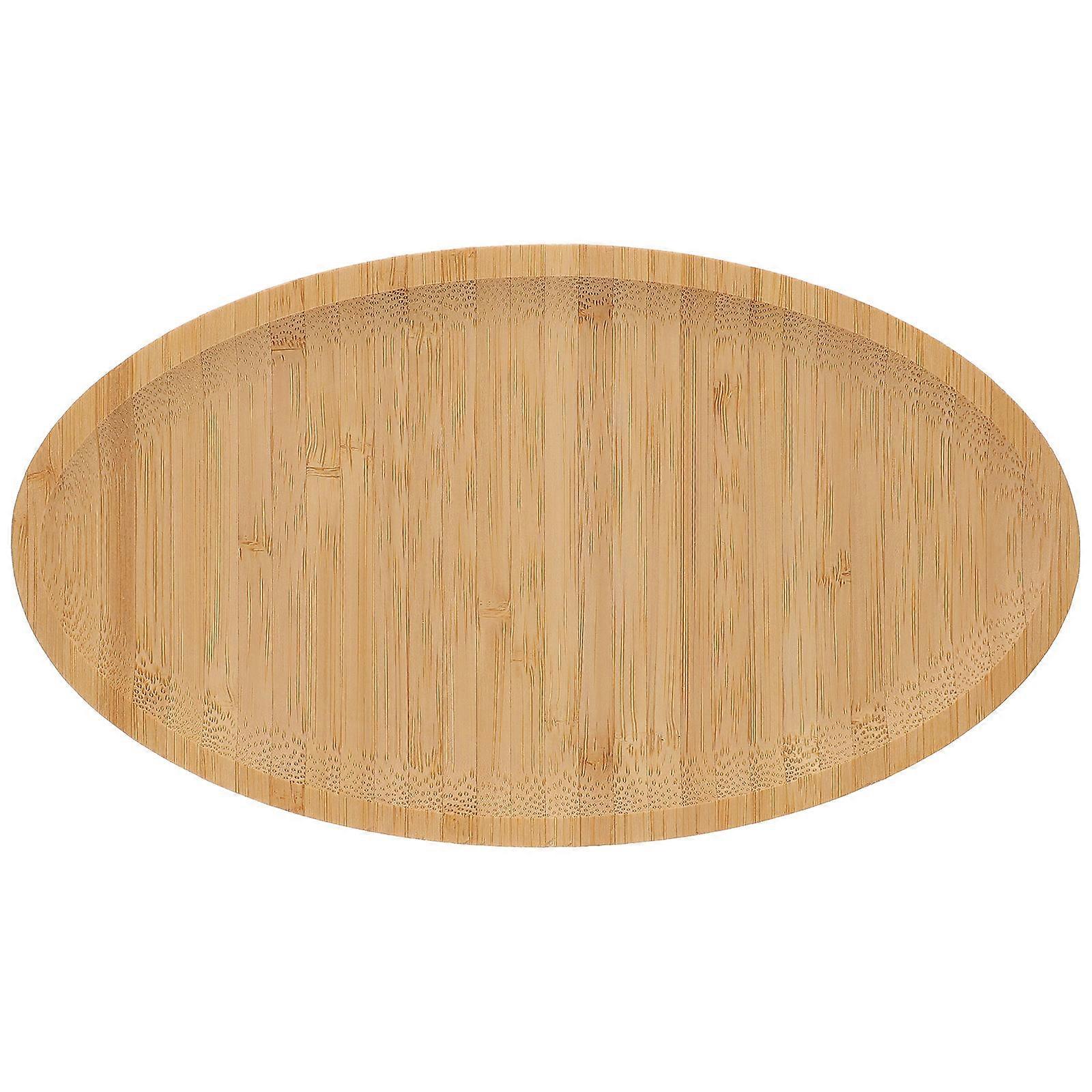 Dessert Serving Tray Wooden Tray Multi-Functional Use Kitchenware 23X13X1.2CM 1Set
