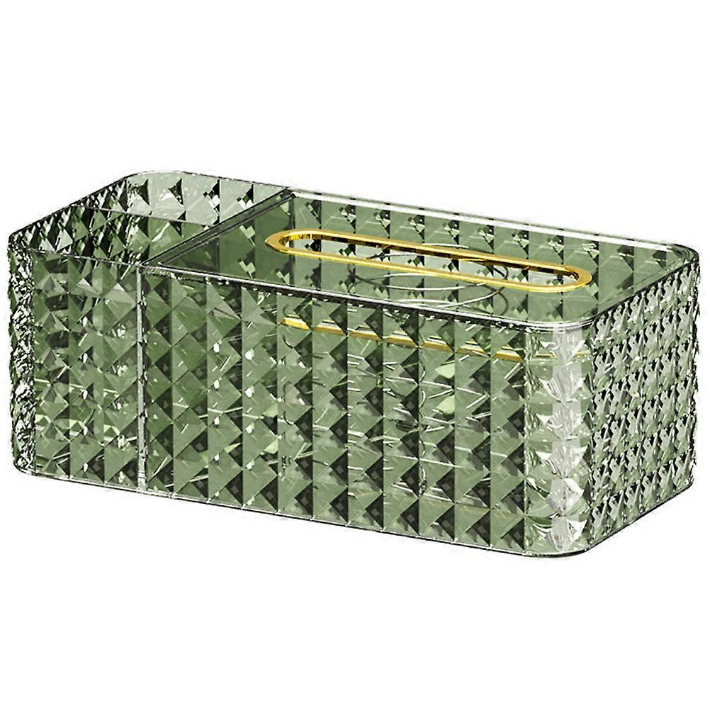 Modern Multi Functional Tissue Storage Box for Living Room Decorative Use – Compact Desktop Organizer for Tissues and Small Essentials