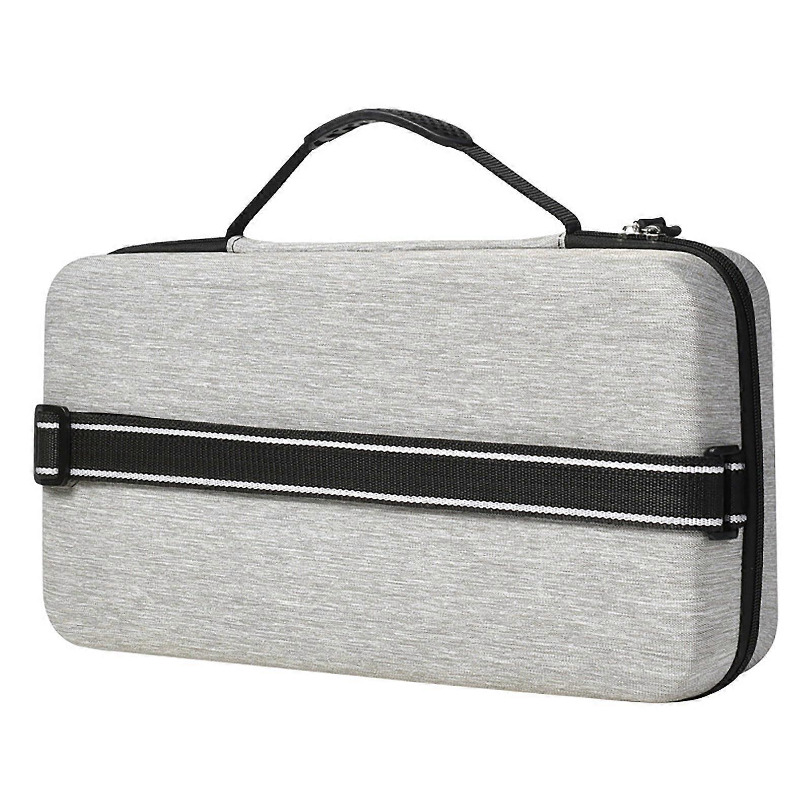 Pickleball Paddle Backpack Waterproof Racket Carry Bag Hard Case Storage Bag Gray