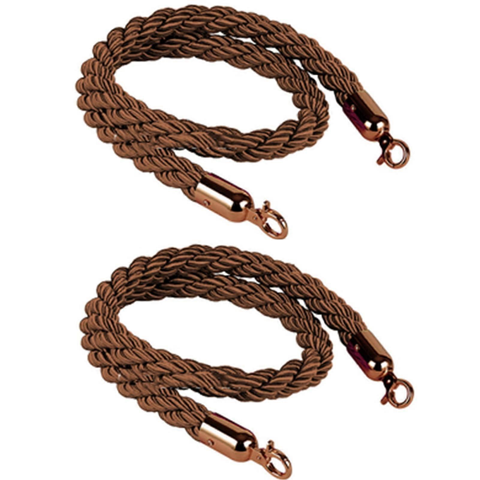Crowd control rope posts with golden hooks, rope barriers 1/2/3 m, crowd control rope barriers 3/4/5/7/8/9/10 ft, twisted hemp ropes, queue barriers