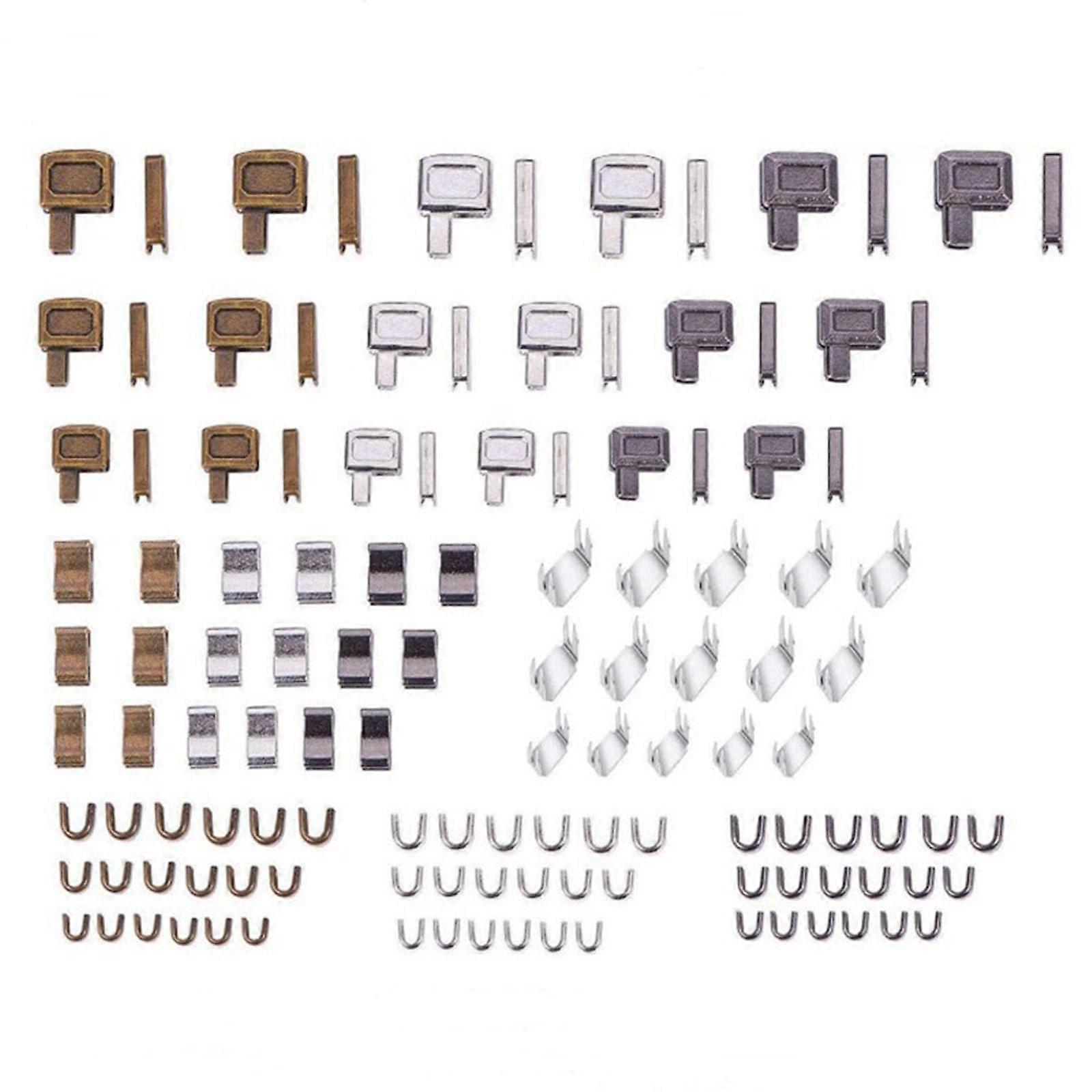 Metal Zipper Repair Kit with Inserts and Stoppers #3 #5 #8 #10 for Clothing Sewing, Durable and Easy to Use