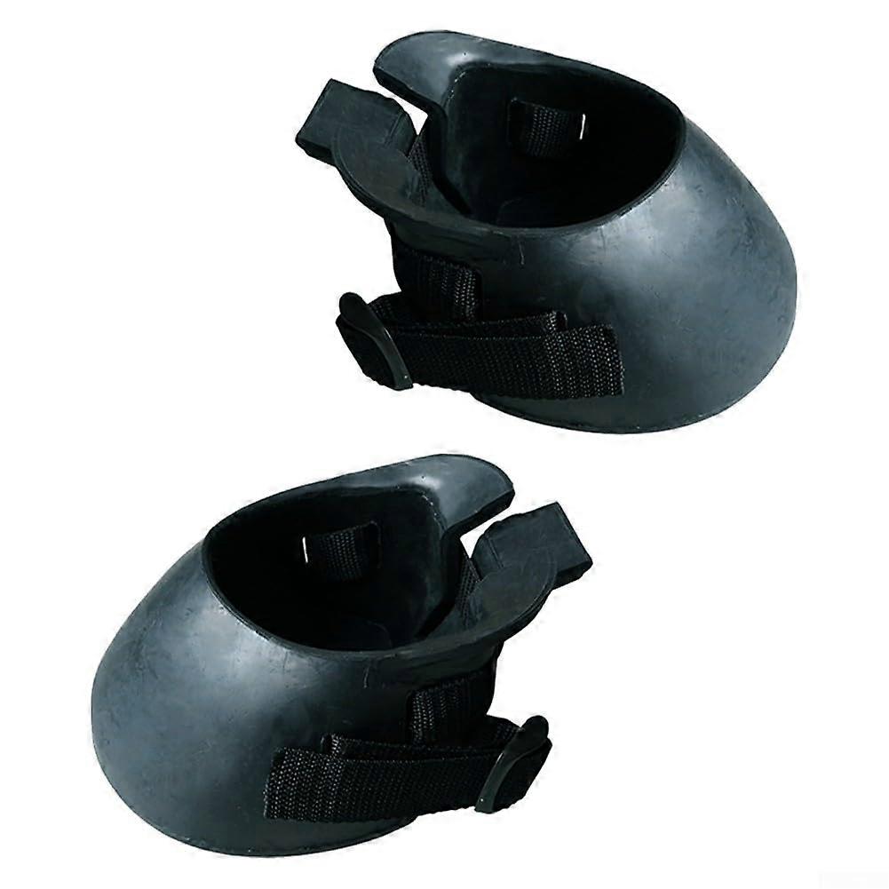 Rubber Boots For Horses 2 Pack Size M Horse Protection Boots Wound Care Guards