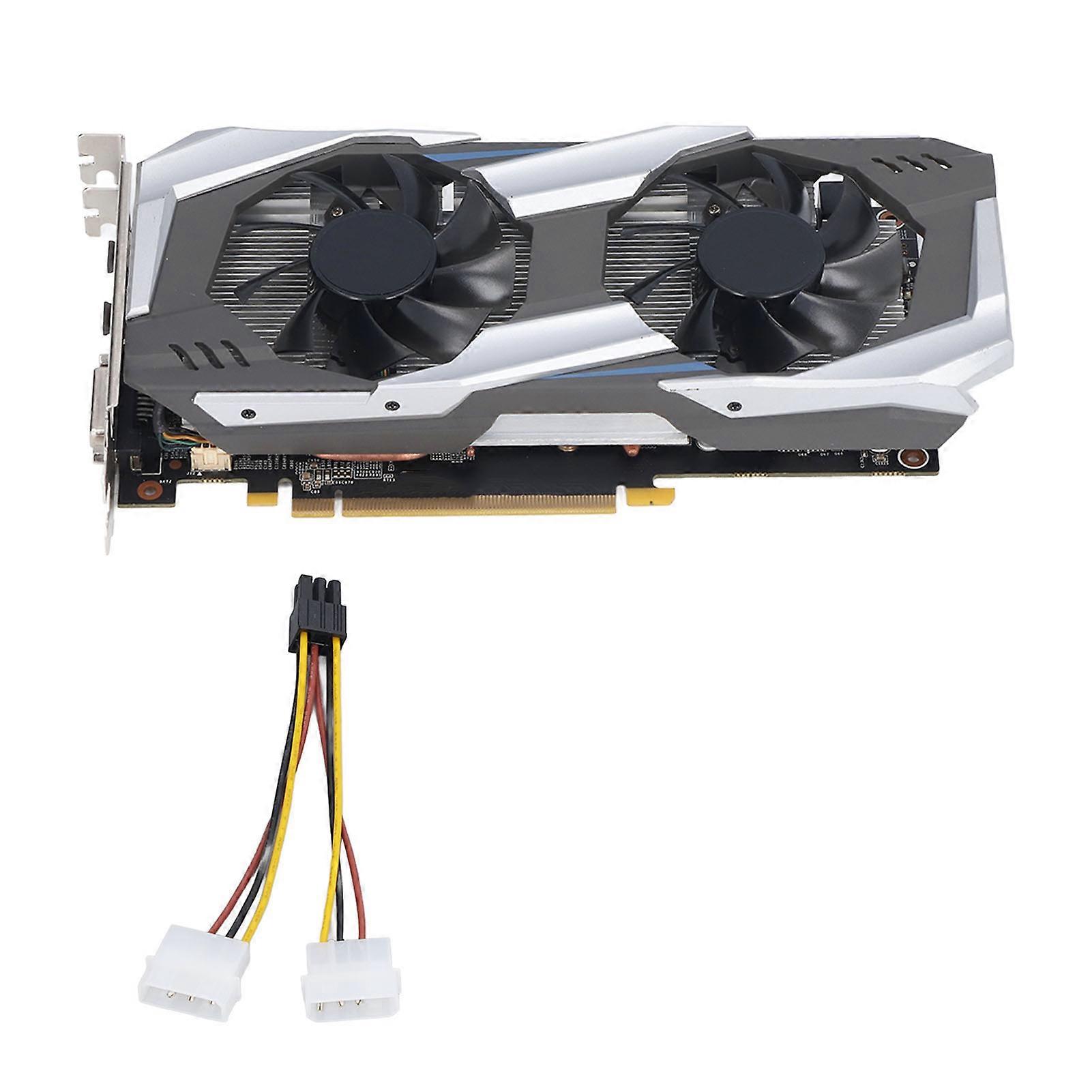 GTX1060 Graphics 3GB Portable Double Cooling Fan GDDR5 192BIT Low Noise Desktop Computer Graphics Card