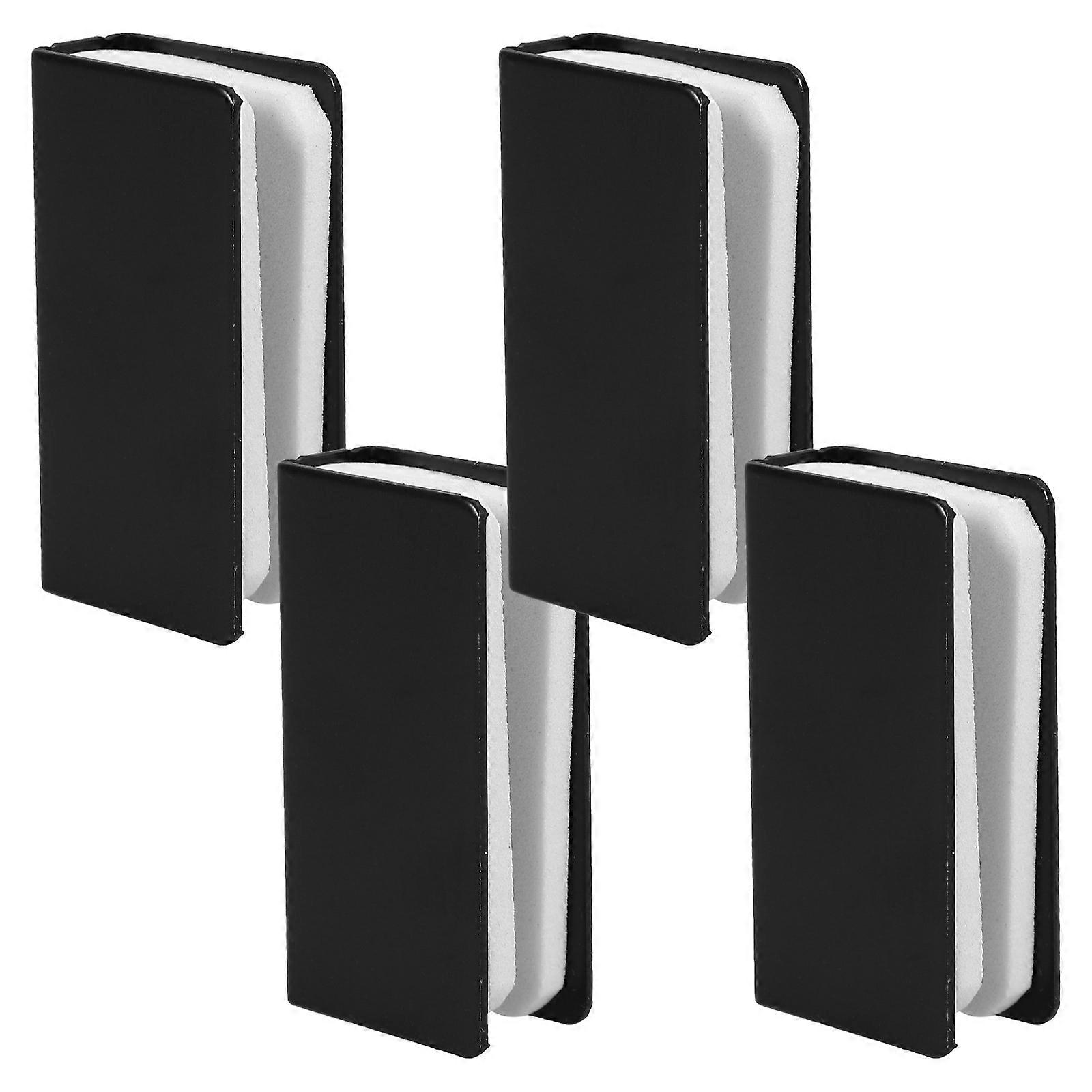 4pcs Glass Door Latch Clips Secure Cabinet Hinge for Easy Installation, Suitable for Home and Office Use