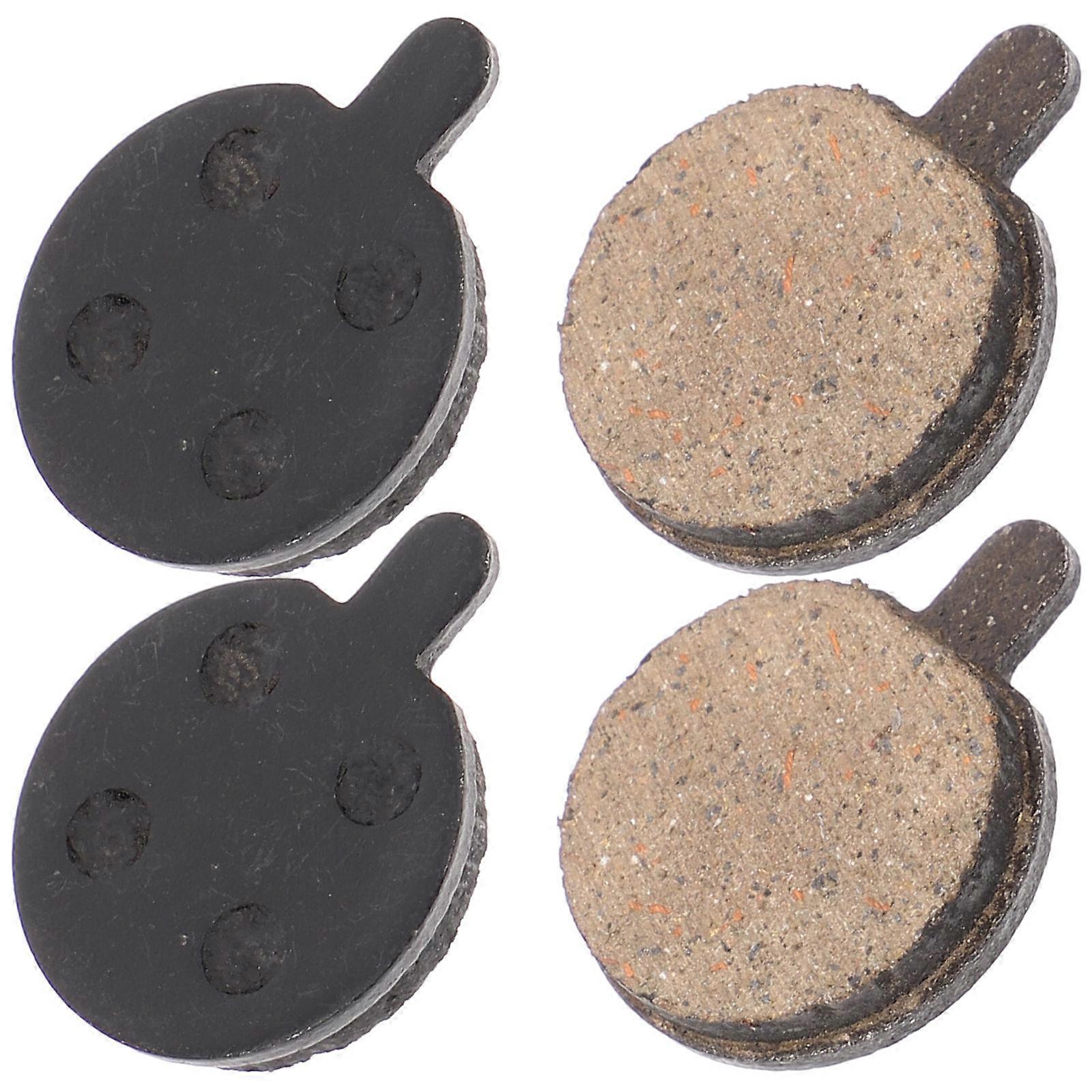 Lightweight Semimetal Bike Brake Pads Replacement for Mountain Bikes – Wear Resistant, Noiseless, Stable Cycling Disc Brake Pads with Ergonomic Design