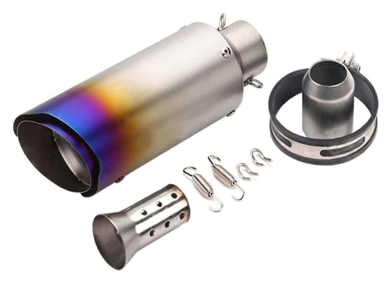 Exhaust Muffler Universal Motorcycle Pipe Inlet 51mm 61mm DB Killer (Type C 51mm)