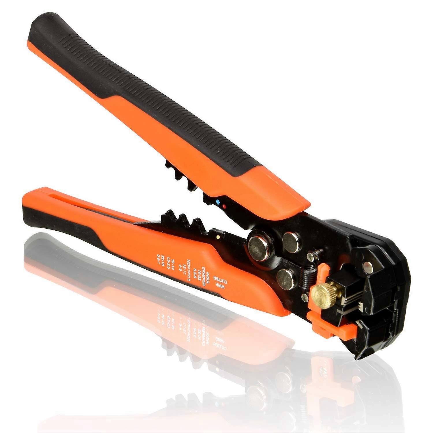 Wire Stripper Insulation Pliers for Electrical Work, Heavy-Duty Cable Cutter, Ergonomic Design, 8-Inch Length