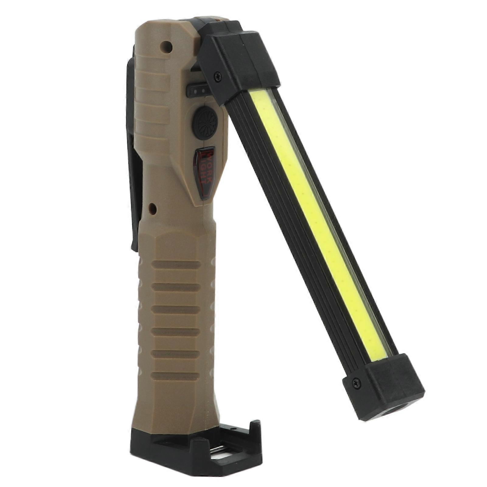 7 Modes Folding LED COB Work Light Type C Foldable Magnetic Emergency Flashlight for Maintenance 1200mAh 