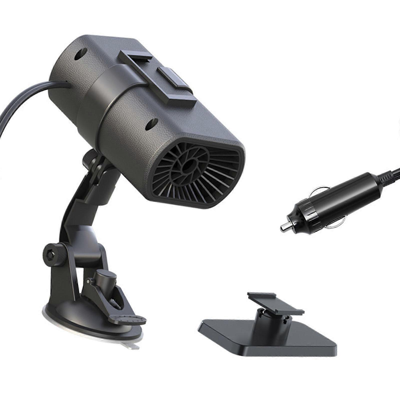 12V Windshield Defogger Car Heater, Vehicle Warm Air Blower Energy Saving for Clear Visibility, Safe Driving Experience Multicolor