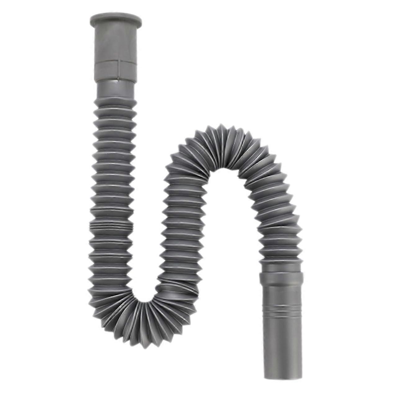 Flexible and Adjustable Drain for Kitchen Sinks with Leak Prevention