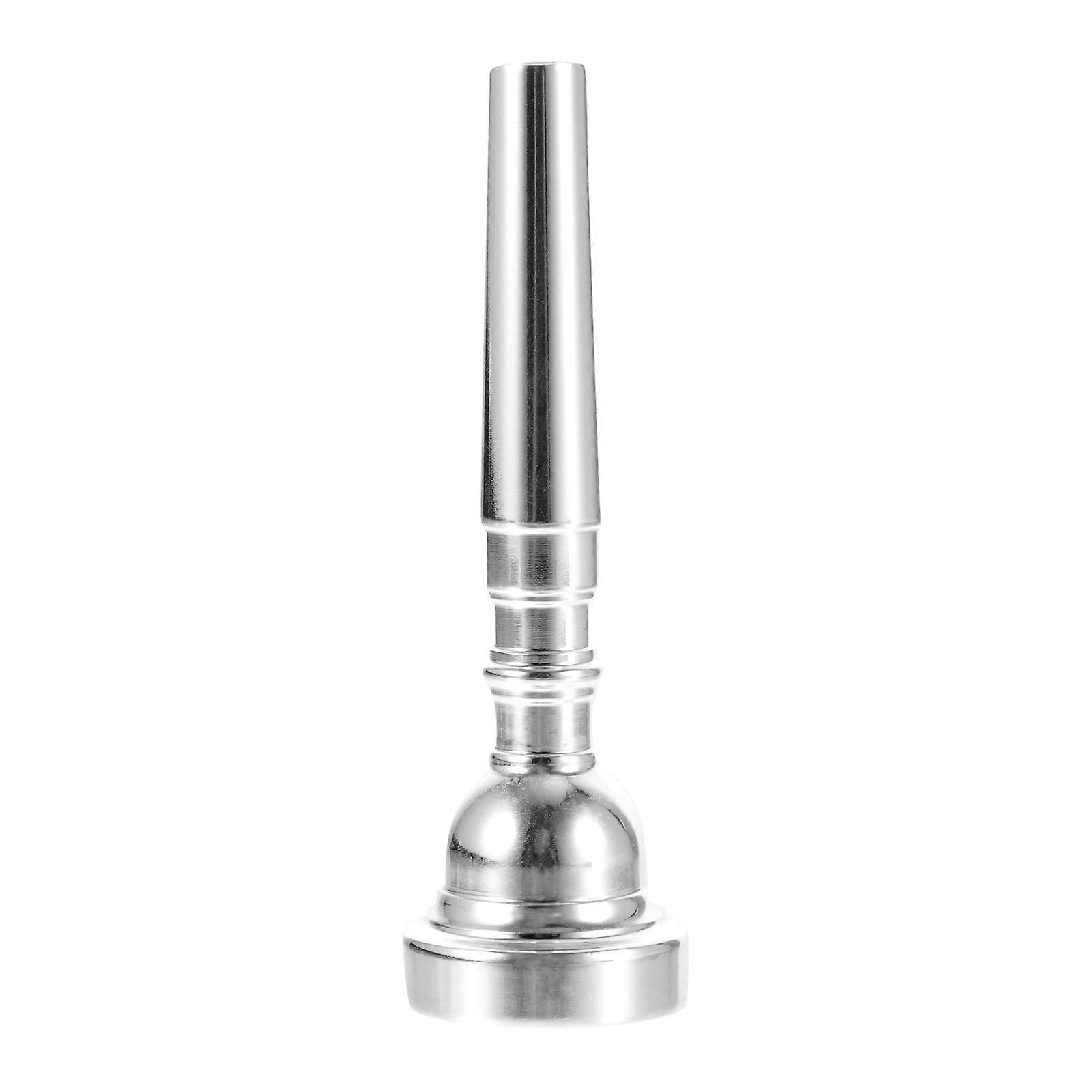 Durable Plated Trumpet Mouthpiece Replacement for Beginners and Professionals – Smooth Tone and Loud Sound Compatible with Trumpet