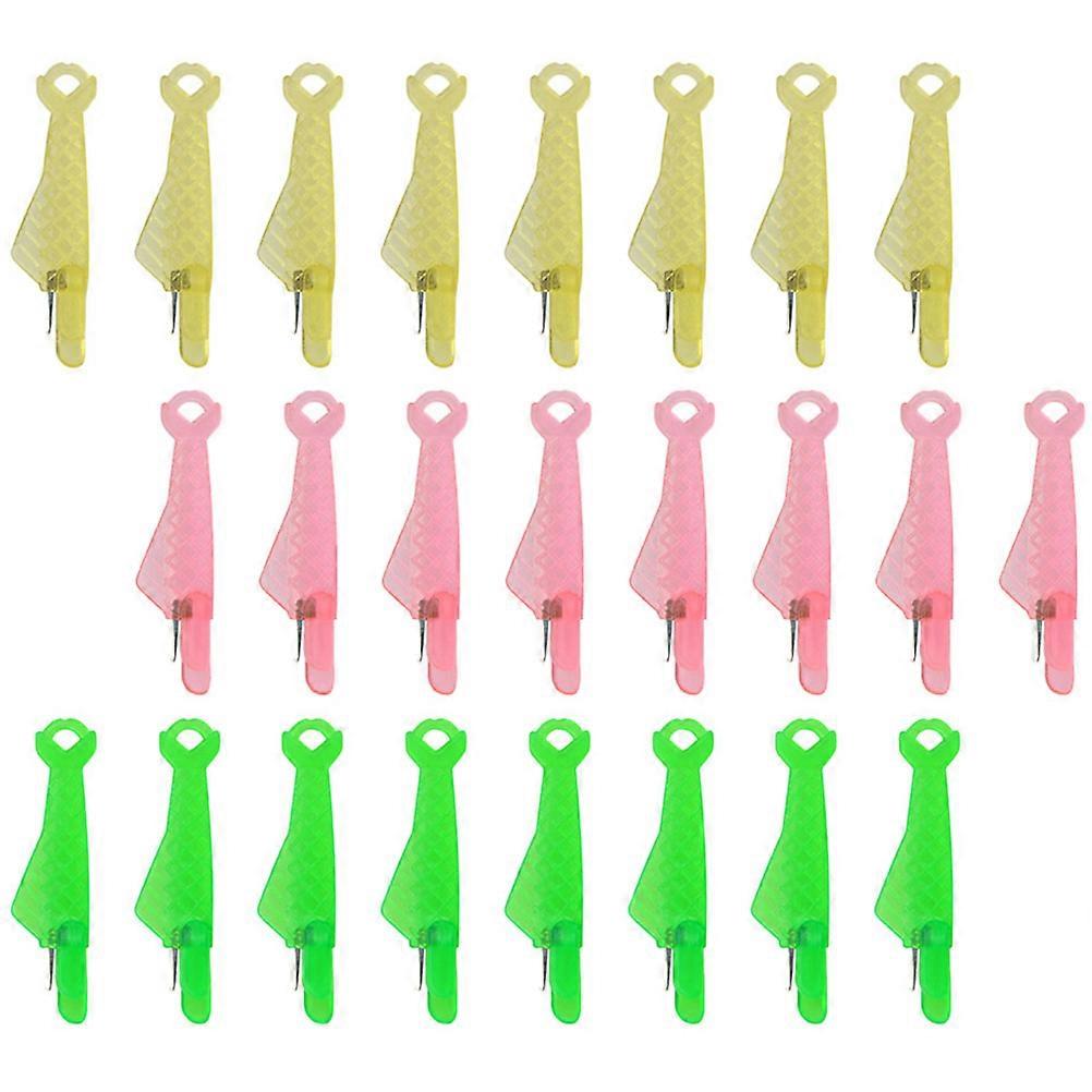 Needlework Guide Tools Plastic Needle Threaders Machine Needle Compatibility 60Pcs