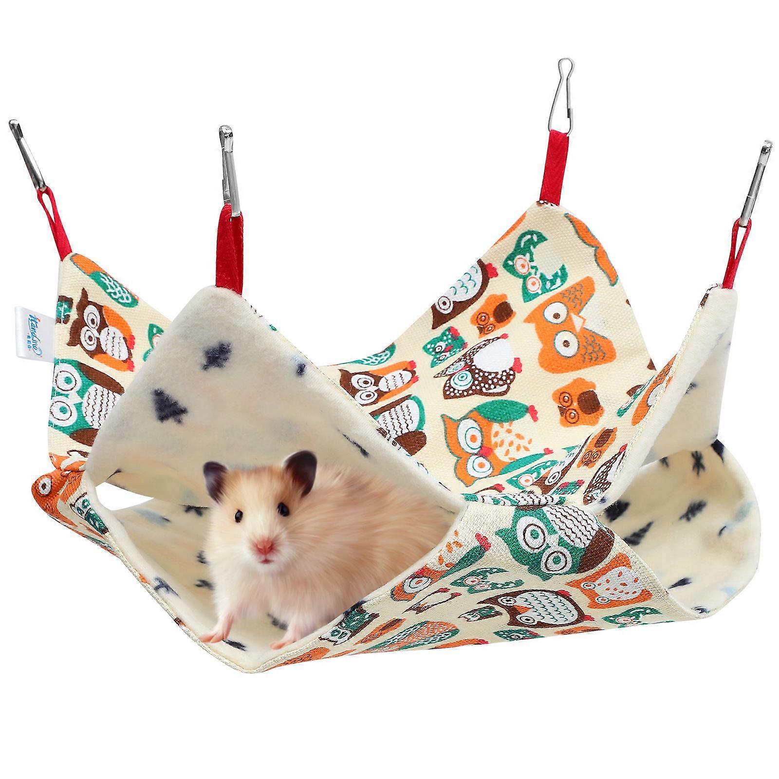 Hammock Bed Pet Supplies Indoor Use Space Saving Canvas Cashmere 1Pack