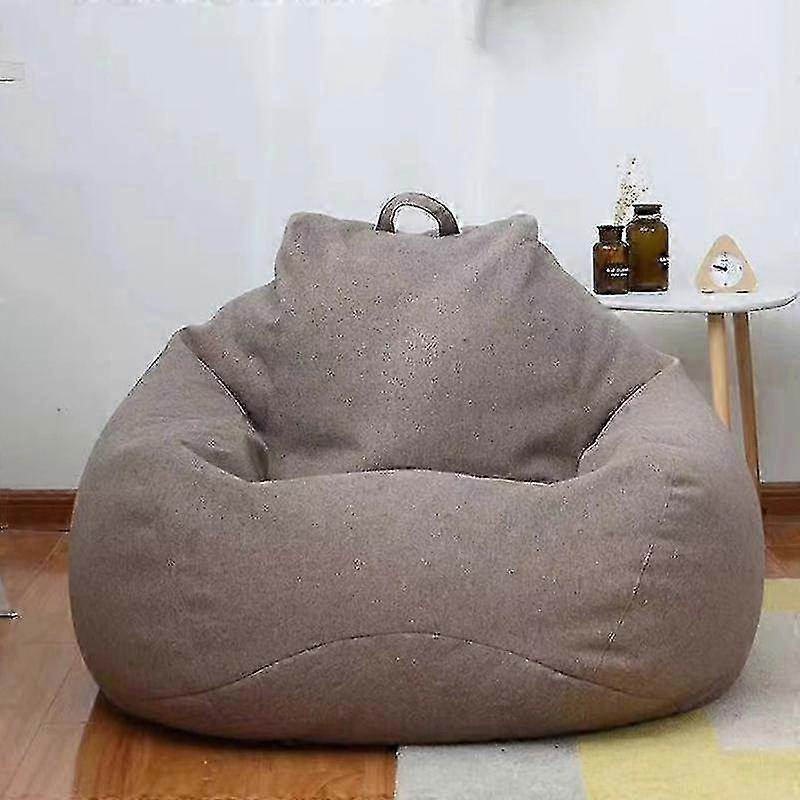 Oversized bean bag couch for home - soft lounger cover