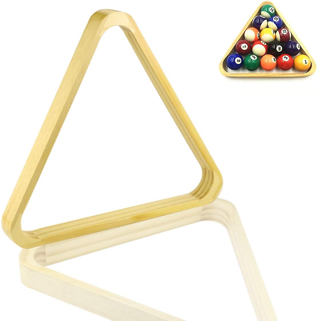 Rack à billes en bois 8, 2-1/4 « Ball Rack Pool Rack Ball Billiard Pool Triangle Rack Sports