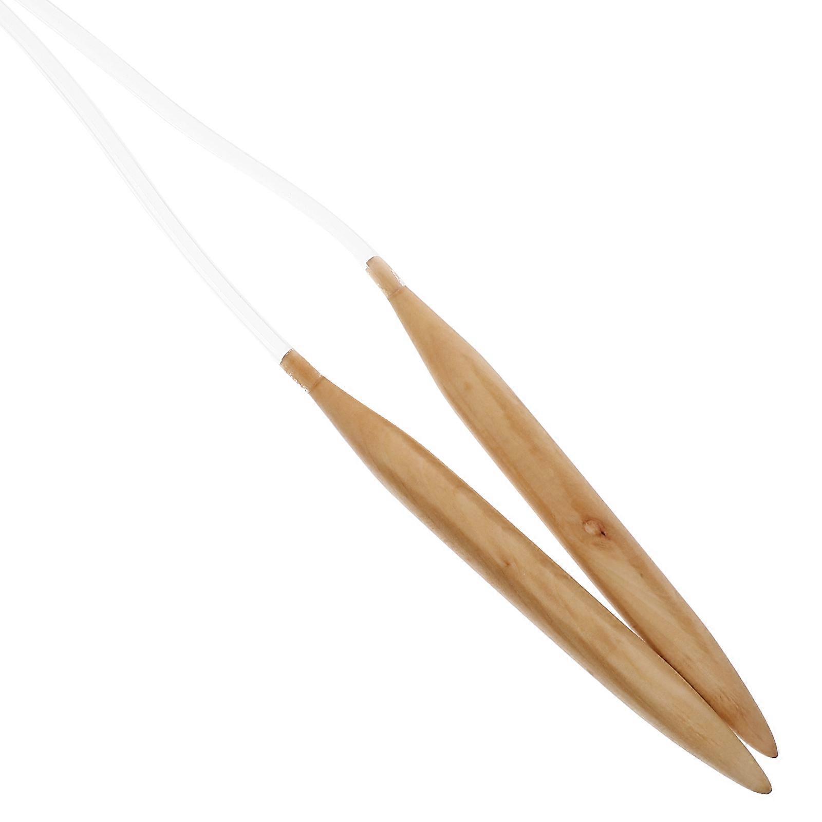 Wooden Circular Knitting Needle for Sewing Multi Color Smooth Surface and Fine Craftsmanship 10.5 inches