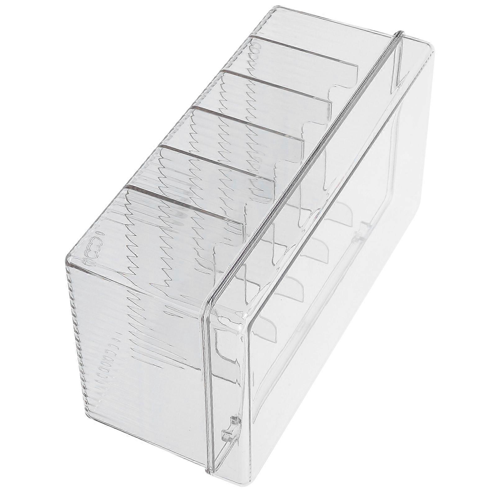 False Eyelashes Storage Box Transparent Acrylic for Lash Storage with Dustproof Cleanliness