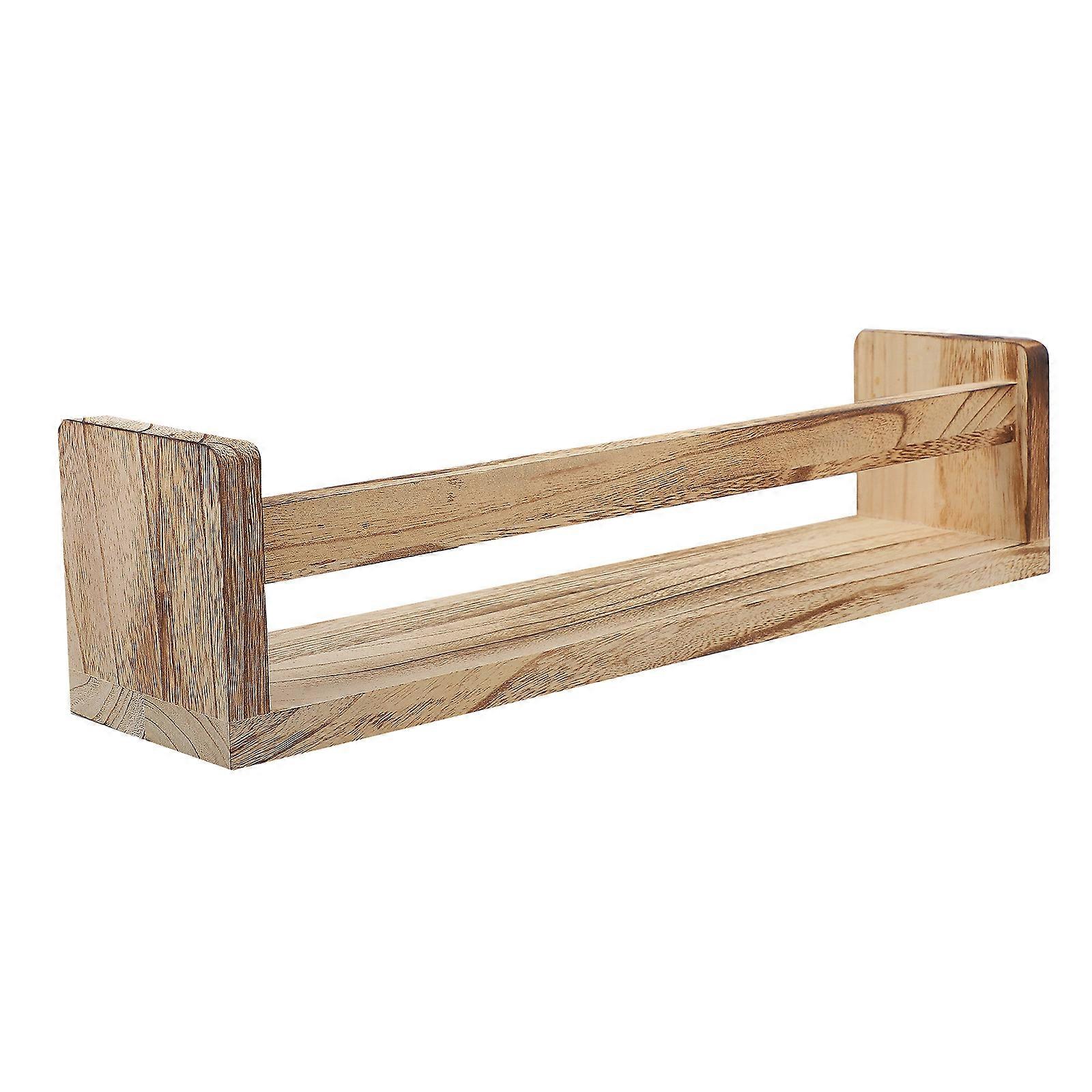 Space Saving Spice Racks Spice Rack Organizer Rectangular Shape Wall Mounted Case Seasoning Bottle Shelf Homeowners 1Pack