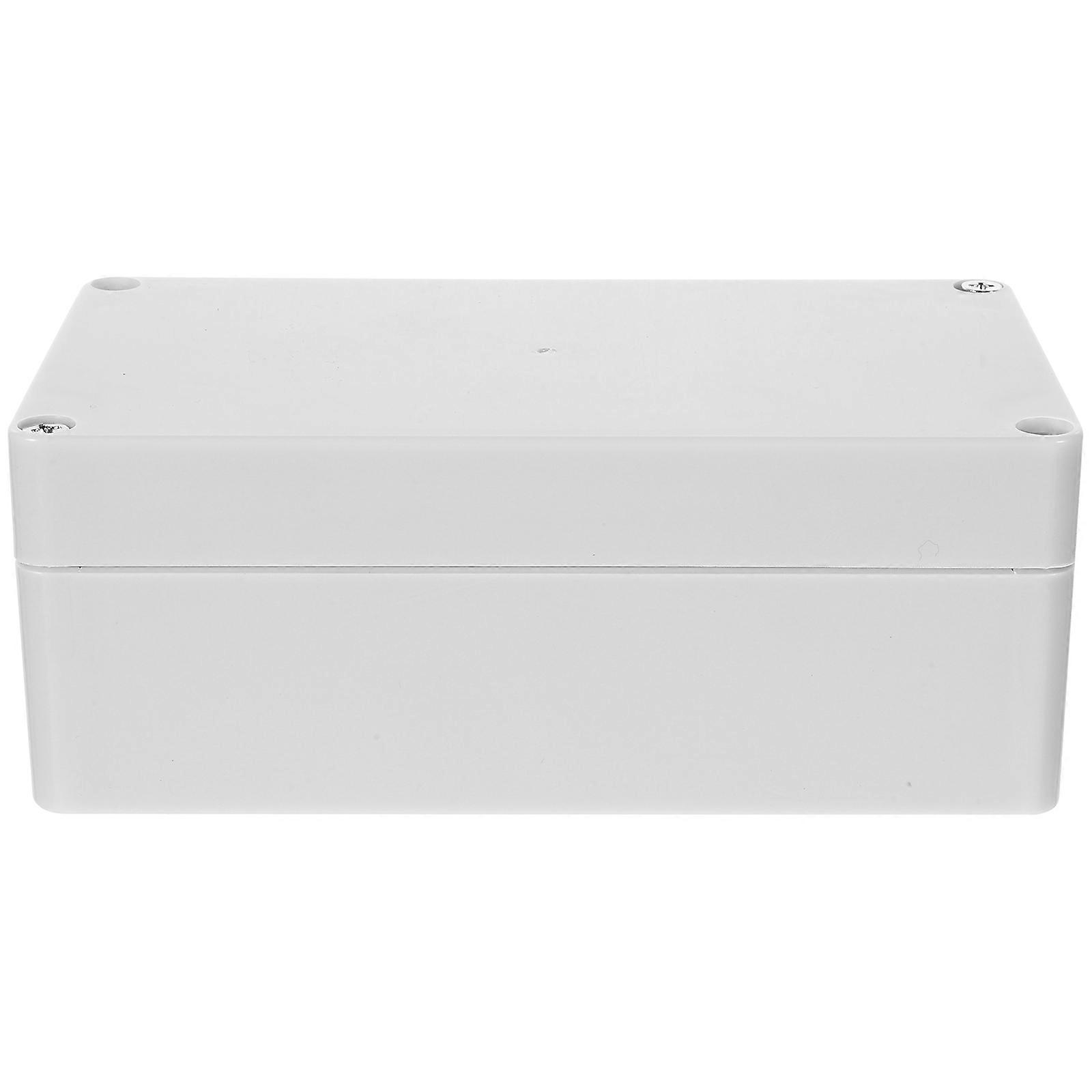 Plastic for Connecting Electrical Equipment Waterproof ABS White 6.5x4.5x3 Inches