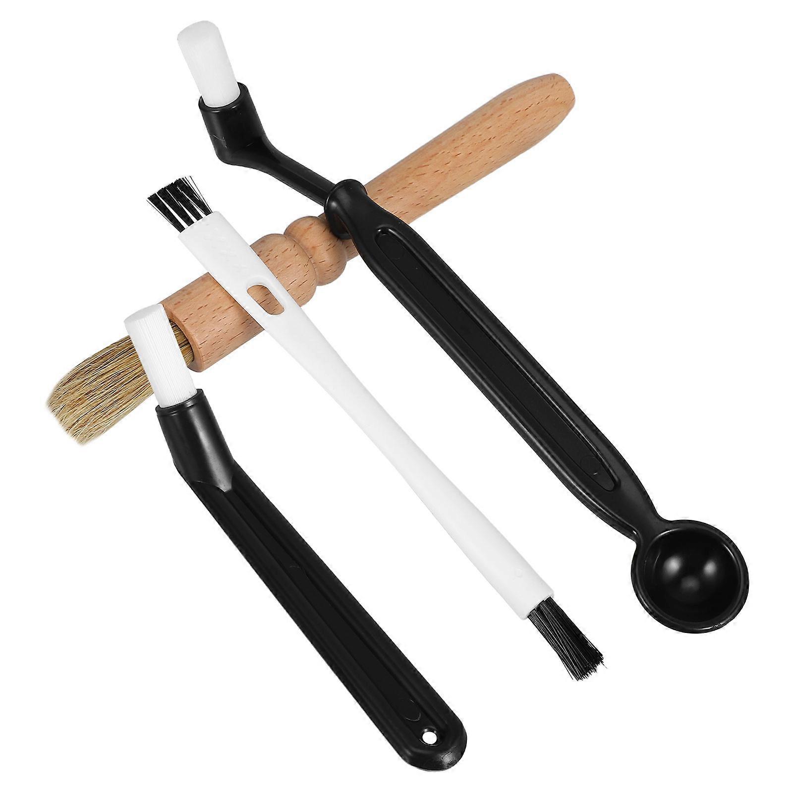 Coffee Machine Cleaning Brush with Gentle Nylon Bristles for Espresso Makers Home Use